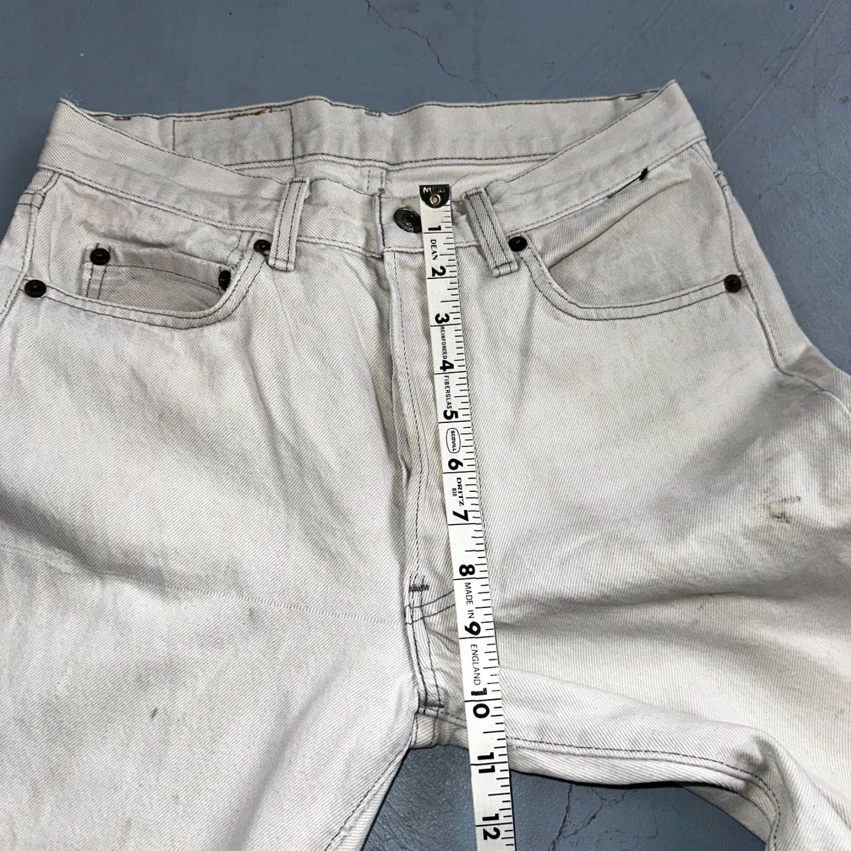 Levi's Levi's 501 Jeans Vintage 80s USA Straight Leg White Medium Wash 29x30 Men's Regular Mountain 90s Theme Results Size US 29 - 6 Thumbnail
