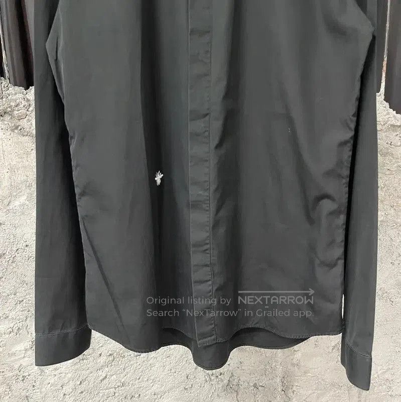 Dior Dior Black Cotton Long Sleeve Shirt . Size US M / EU 48-50 / 2 - 4 Thumbnail