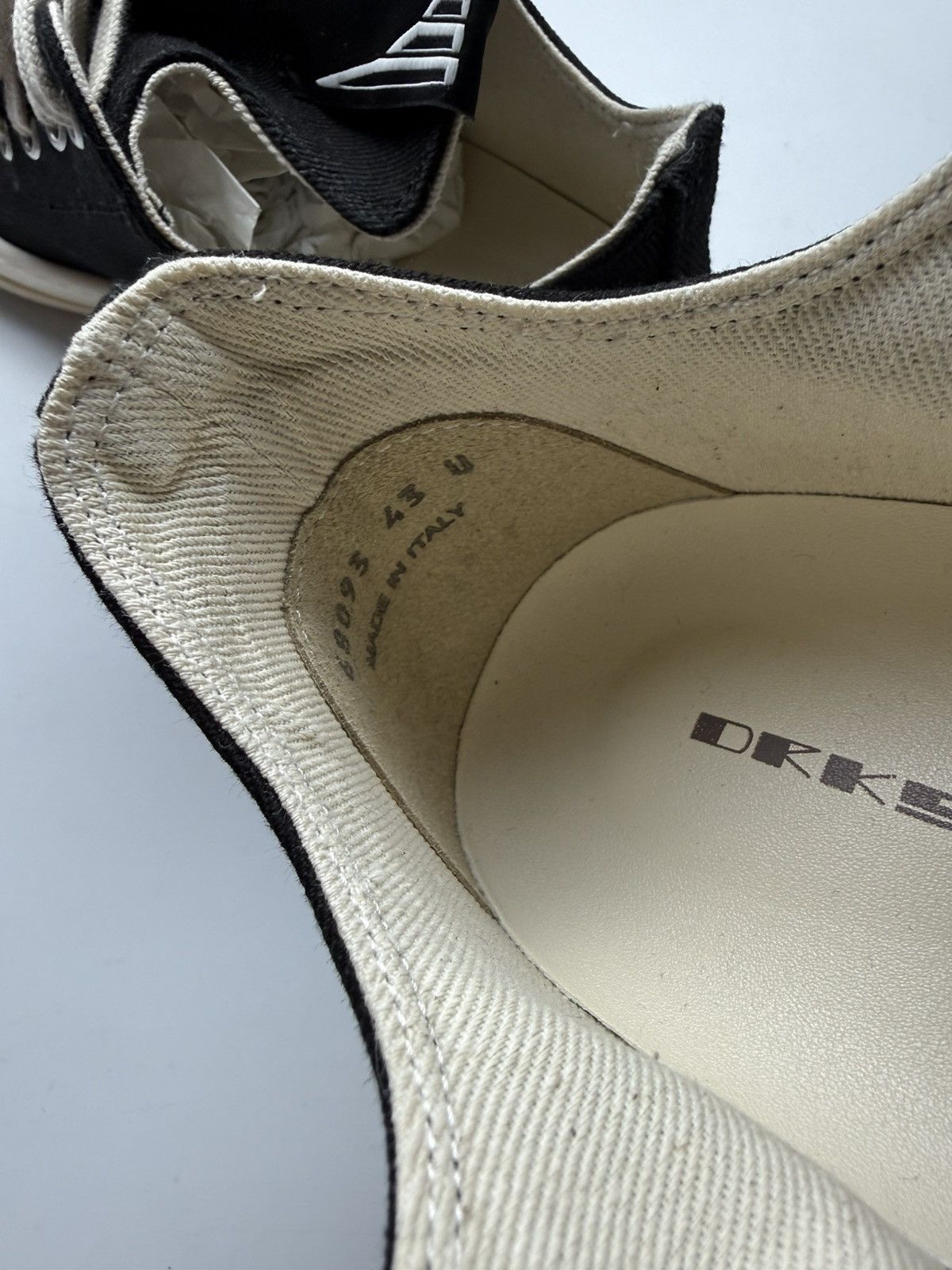 Rick Owens Drkshdw Rick Owens Drkshdw Ramones Size US 10 / EU 43 - 14 Thumbnail