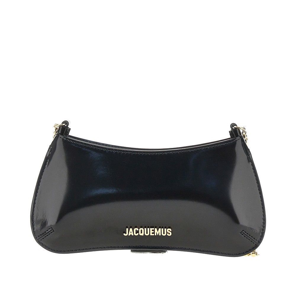 Jacquemus Jacquemus Small 'Bisou Chaine' Leather Bag Black UNI Women - USA Tariffs Included Size ONE SIZE - 1 Thumbnail