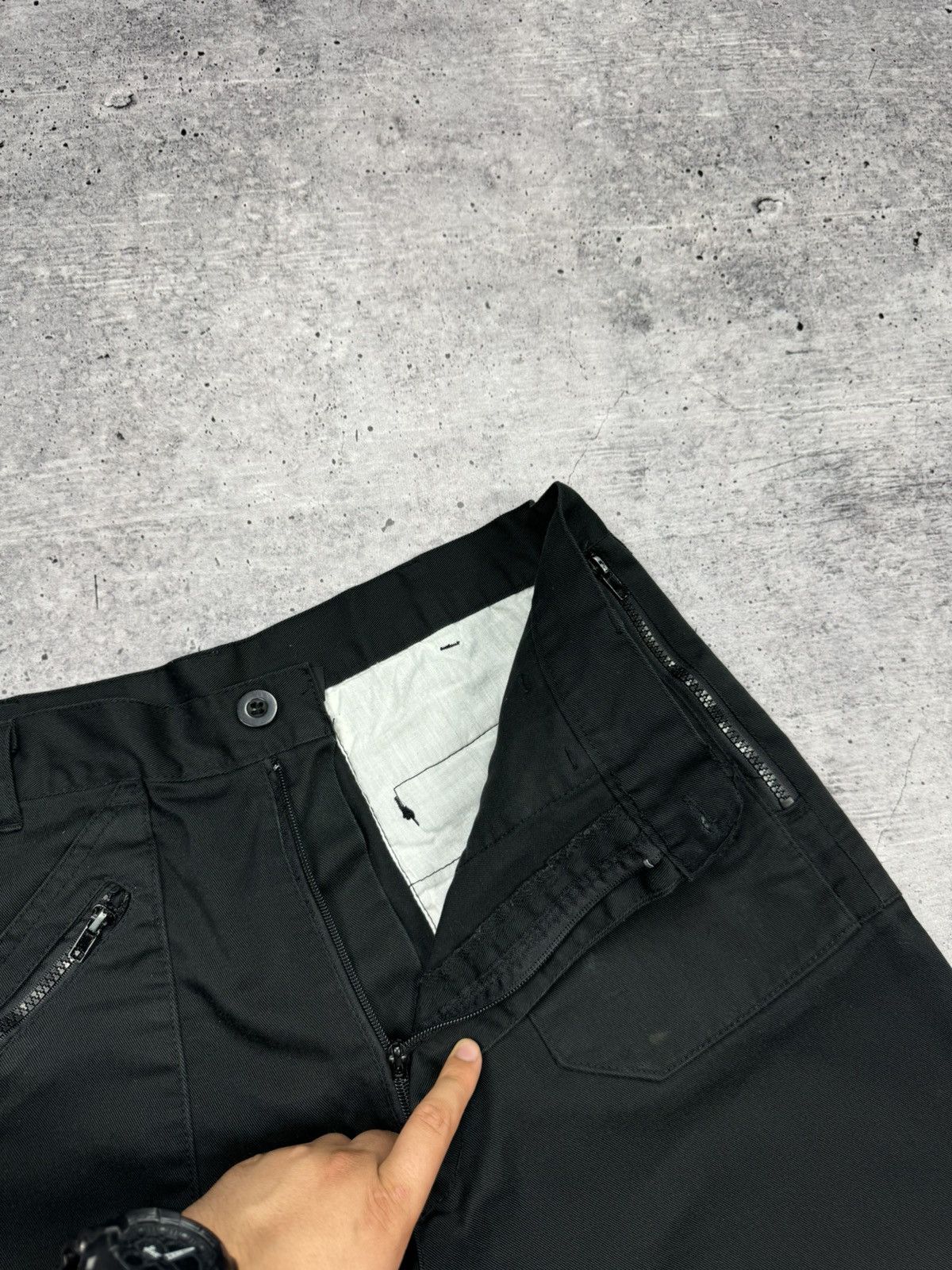 Dickies × Vintage Vintage Dickies 90s Y2K Black Workwear Zipper Pants Trousers Size US 34 / EU 50 - 11 Thumbnail
