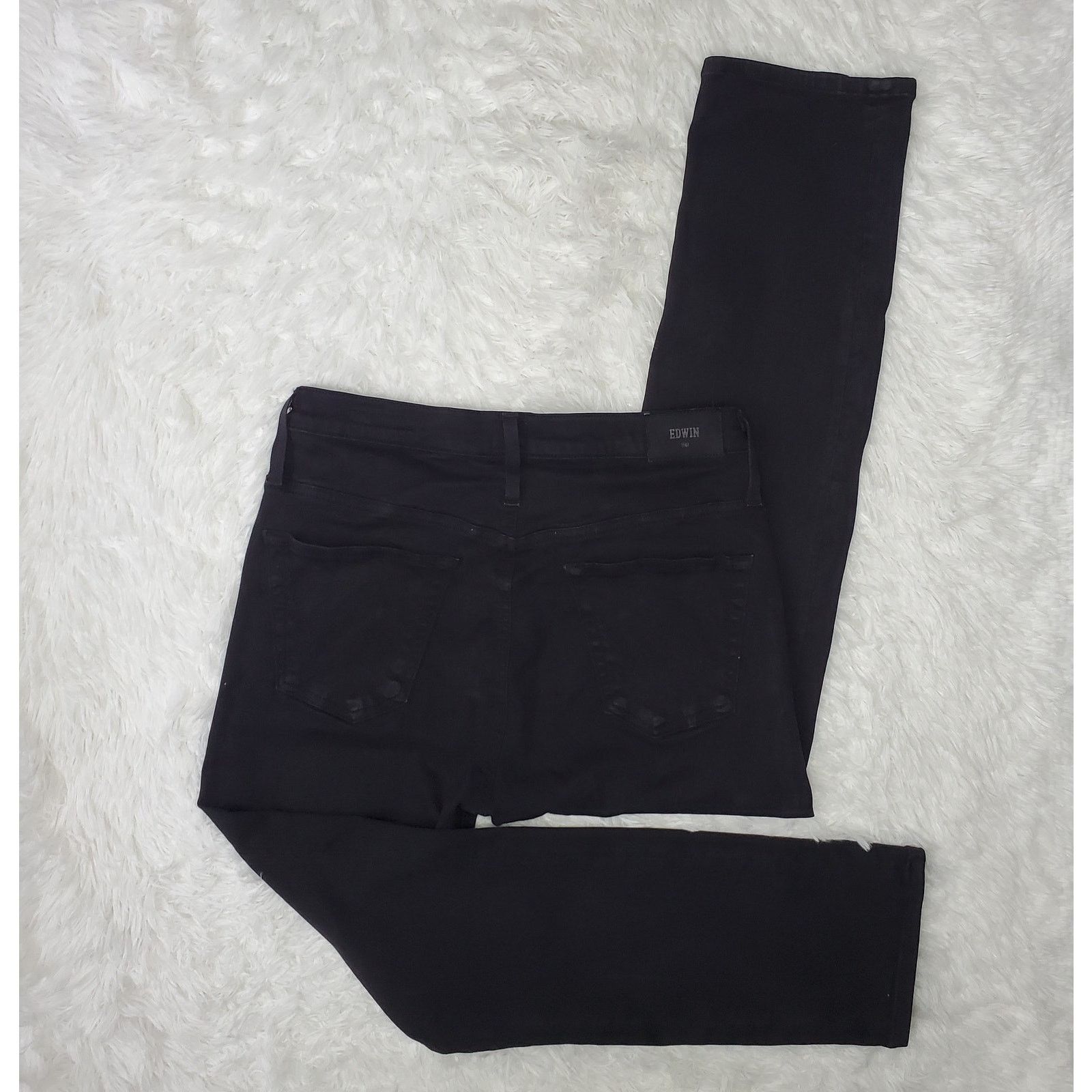 Edwin Edwin Elin Straight Crop Jeans 29 / 8 Size 29" - 8 Thumbnail