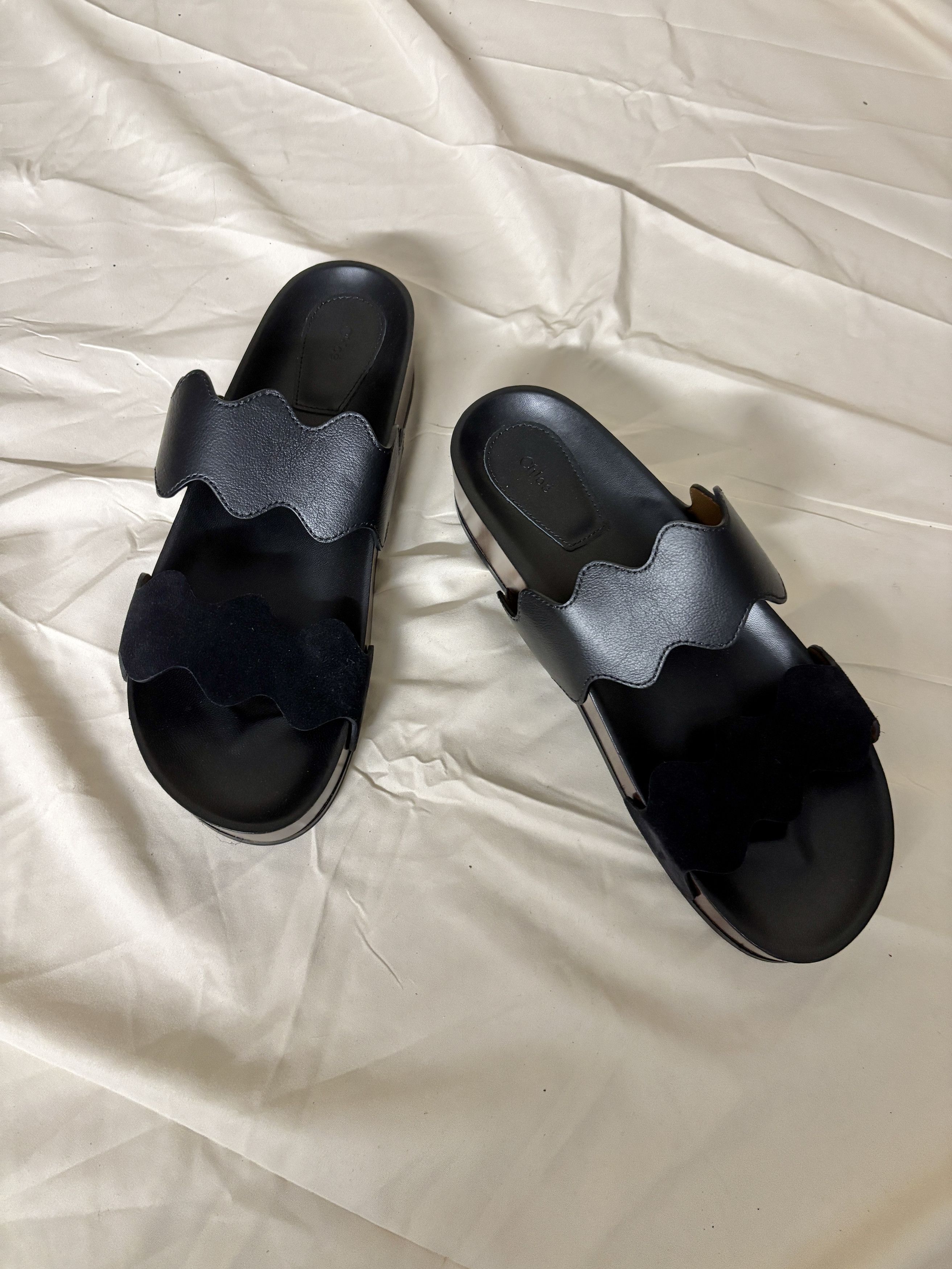 Chloe Chloe wavy strap sandals Size US 10 / IT 40 - 6 Thumbnail