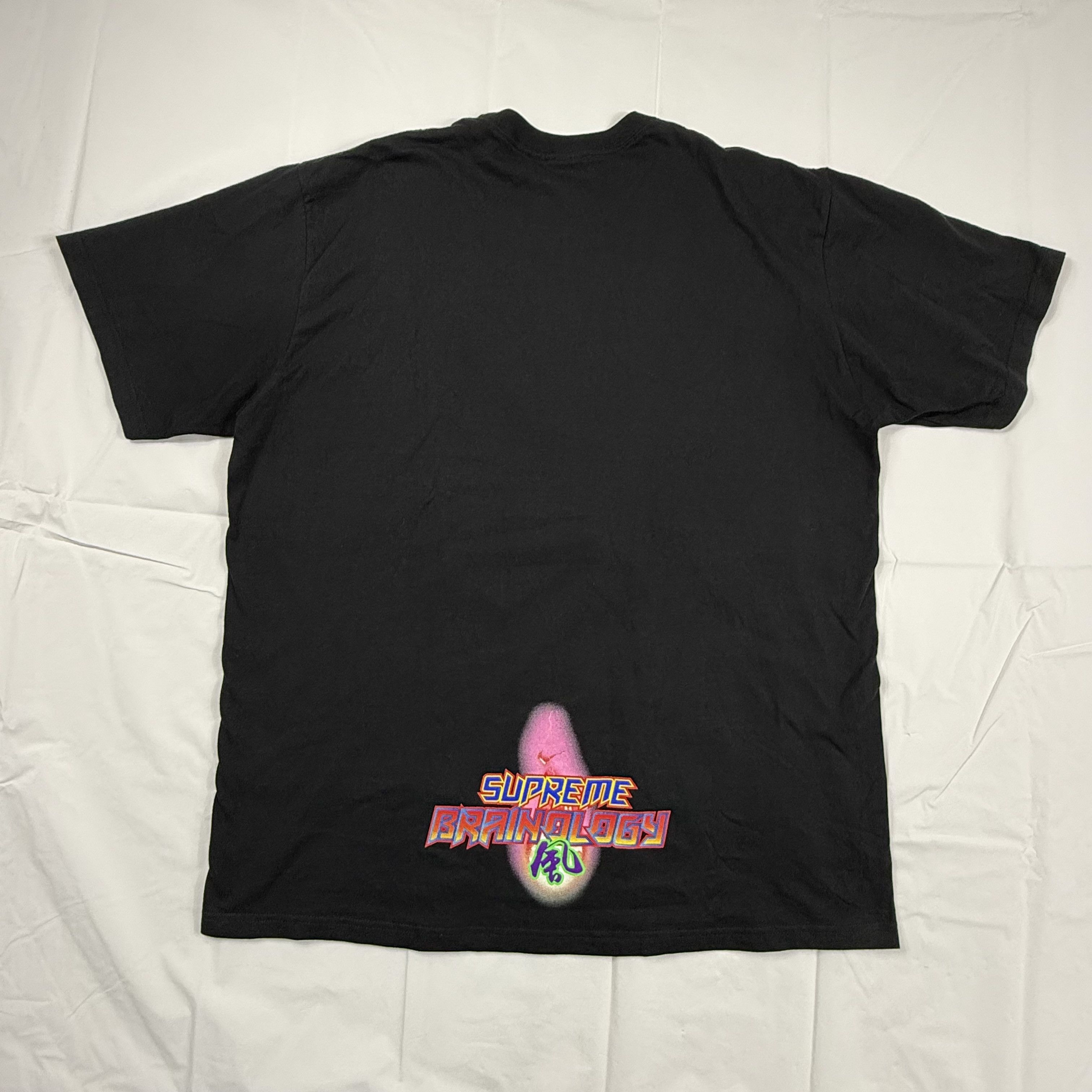 Supreme Supreme Brainology Tee Black Mens XL Short Sleeve T-Shirt Size US XL / EU 56 / 4 - 4 Thumbnail