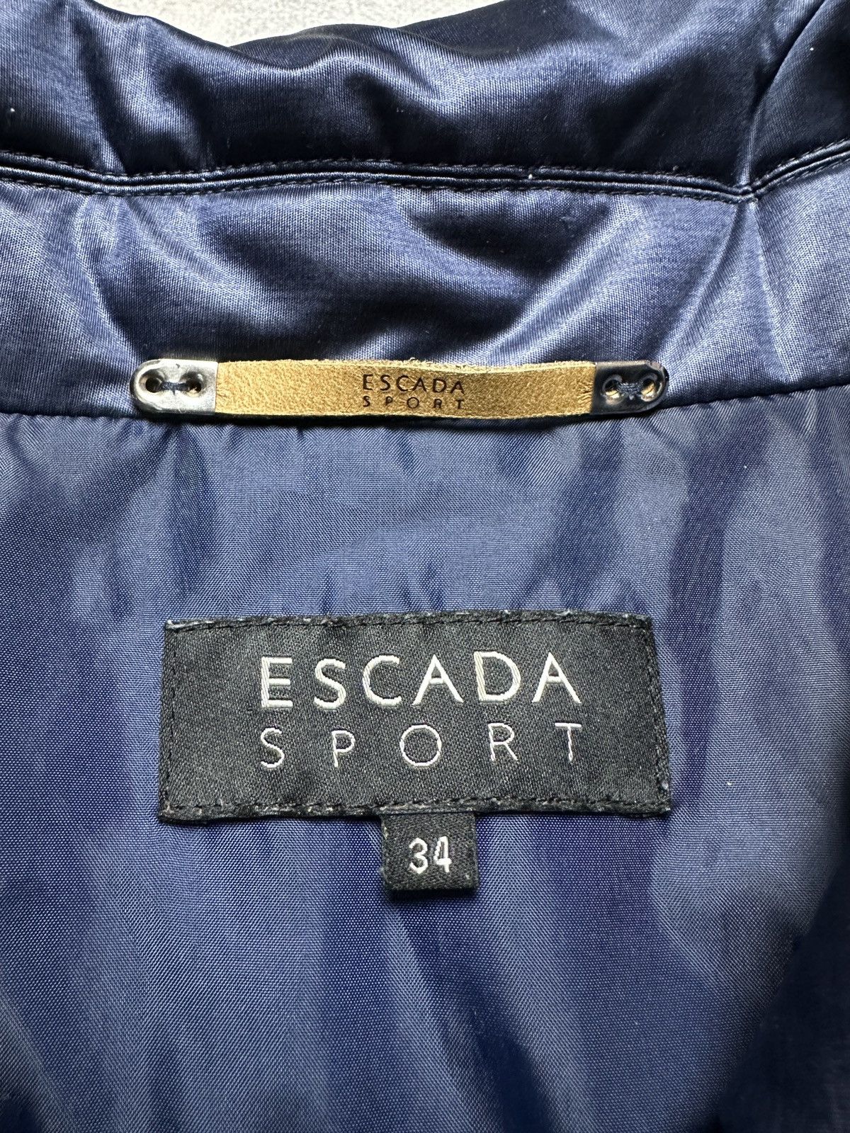 Escada Escada Sport Vintage Maho Jacket y2k Snap Up 00s Jacket Size S / US 4 / IT 40 - 12 Thumbnail