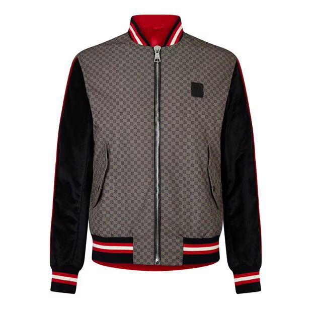image of Balmain O1G2R1Mq0324 Bomber Jackets In Multicolor, Men's (Size Small)