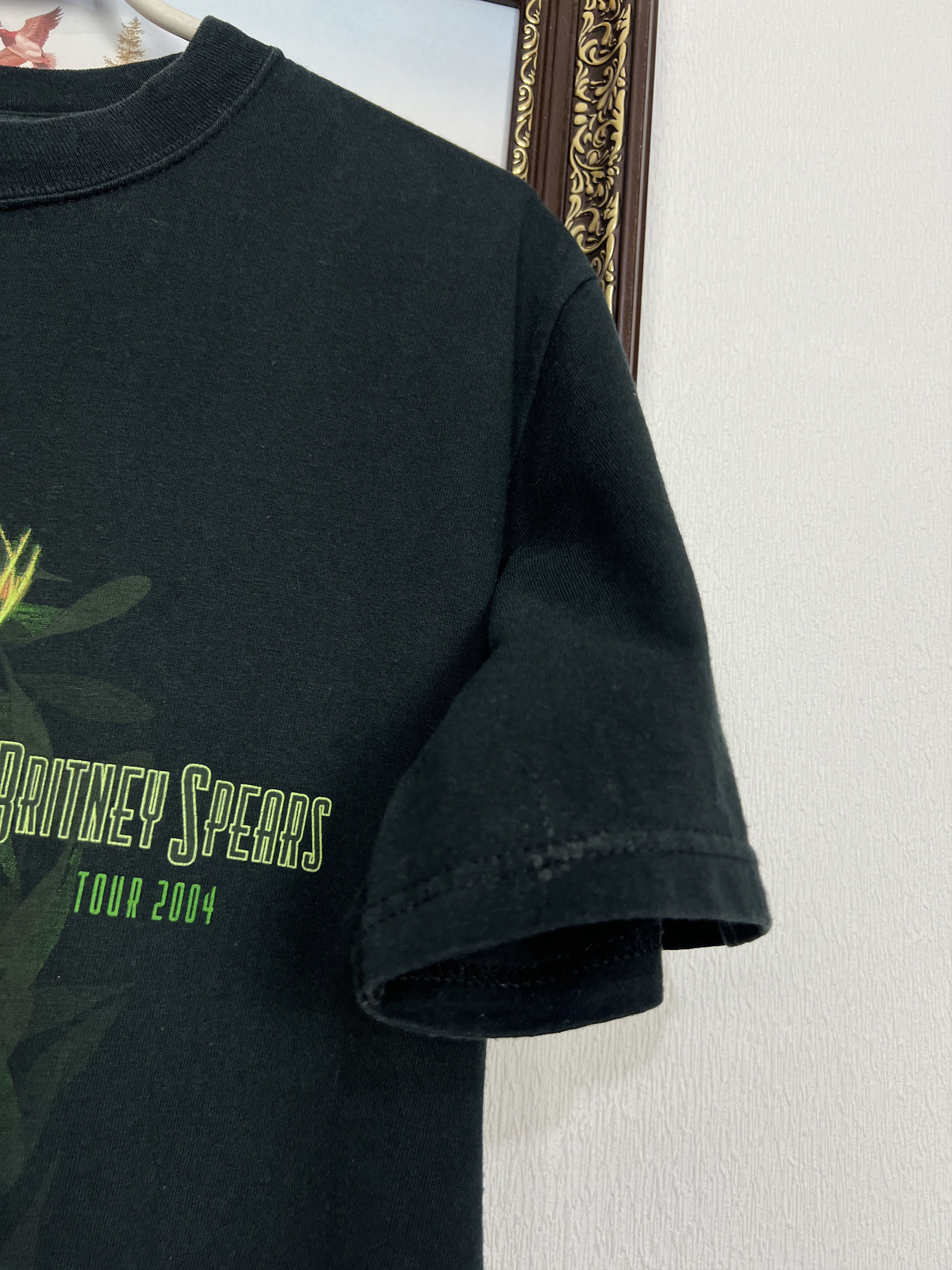 Vintage Vintage 2000's Britney Spears Tour Shirt Over Print Tee Rare Size US M / EU 48-50 / 2 - 5 Thumbnail