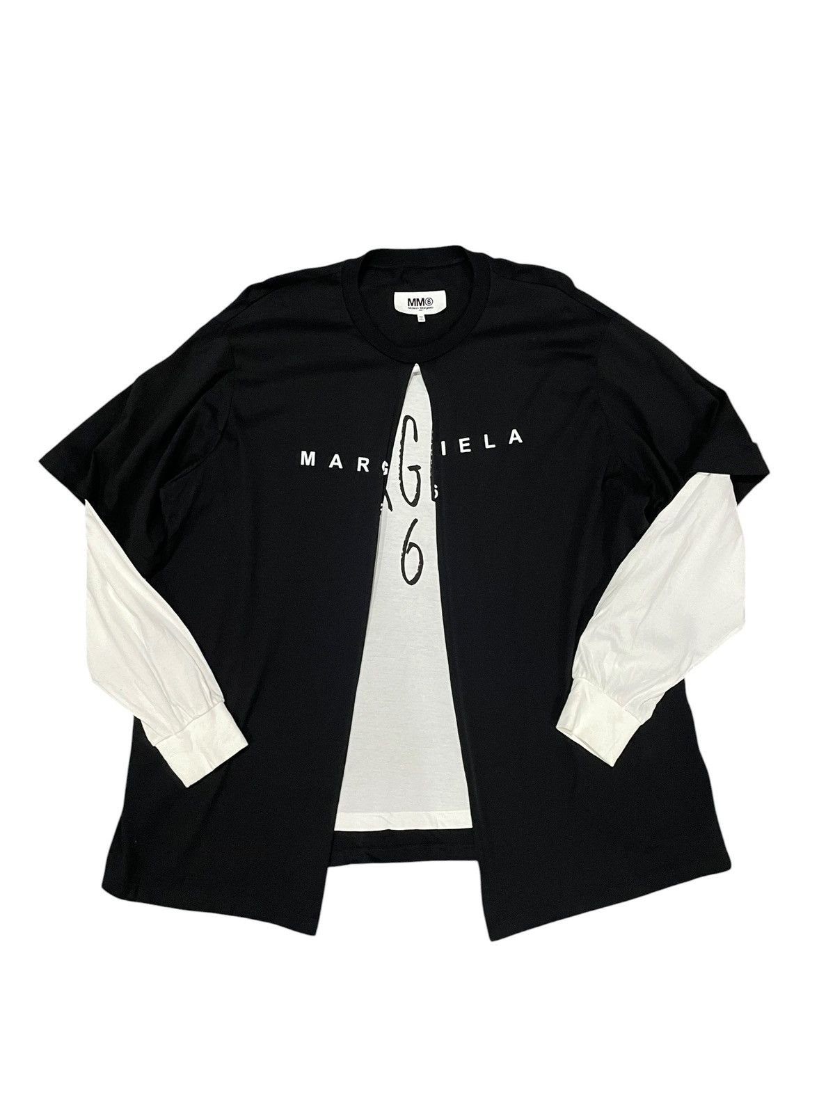Maison Margiela MM6 Maison Margiela Double Layer Tee Size XL / US 12-14 / IT 48-50 - 11 Thumbnail