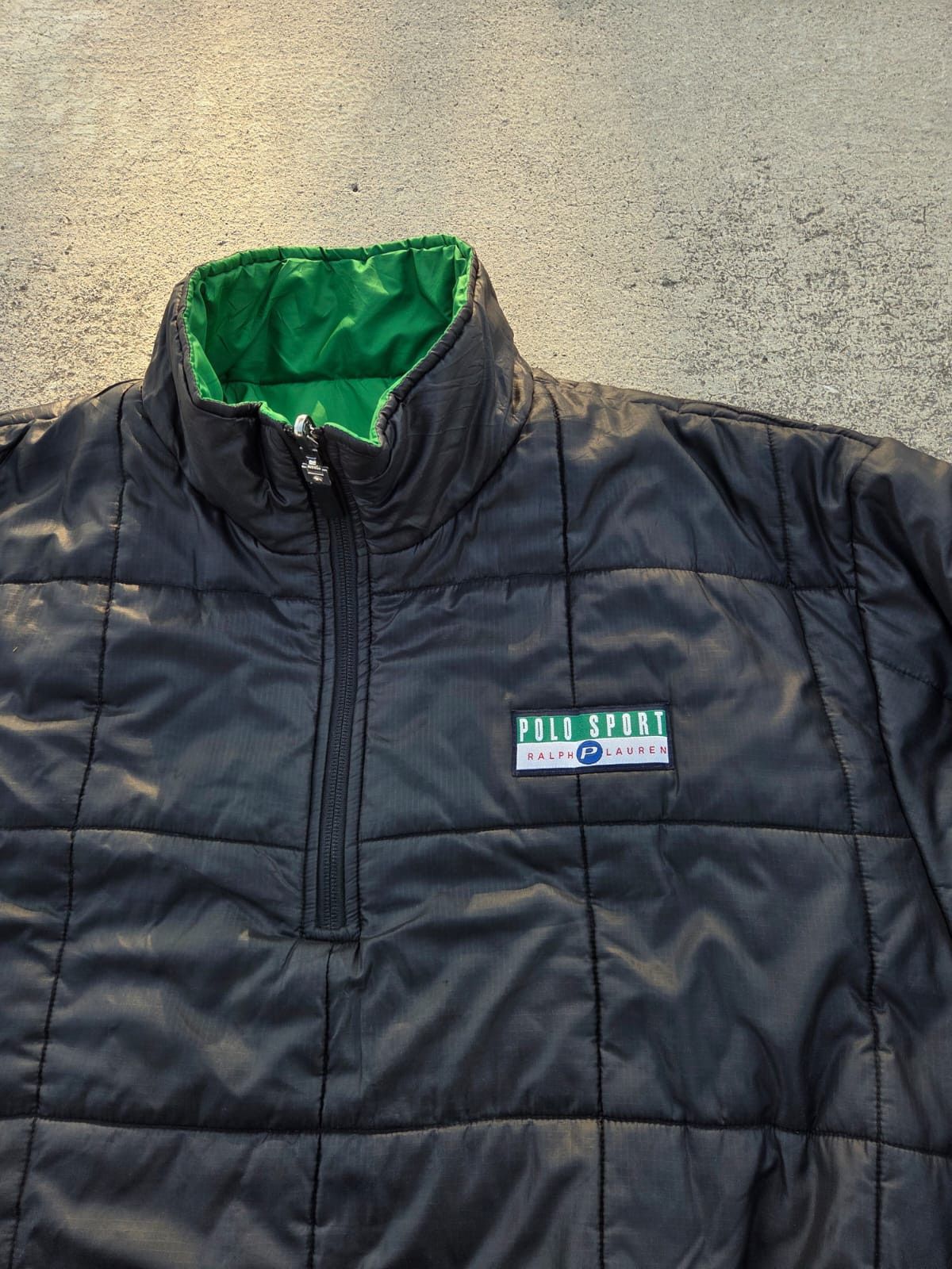 Polo Ralph Lauren Vintage Polo Sport Reversible Jacket Size US XL / EU 56 / 4 - 8 Thumbnail