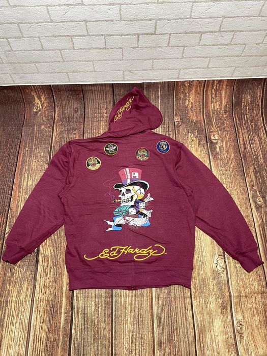 Ed hardy hoodie discount xl