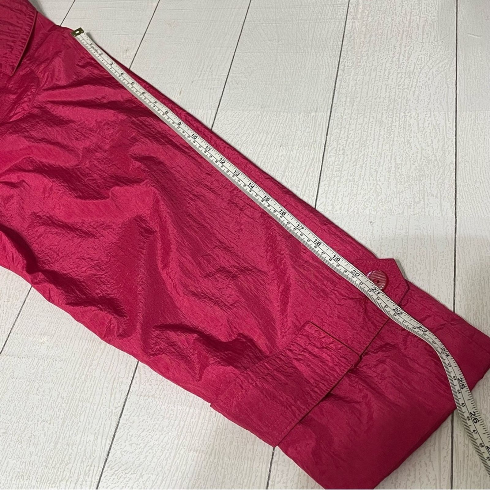 Other The Totes Coat Raspberry Pink Water Repellent Trench Coat Size XL / US 12-14 / IT 48-50 - 5 Thumbnail