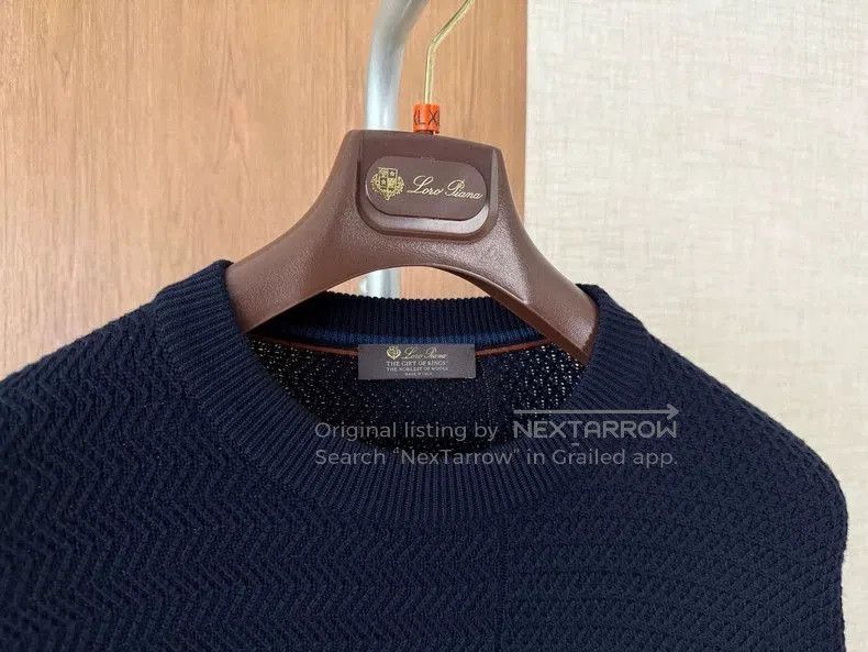 Loro Piana Loro Piana Thick Cable Knit Sweater. Size US XL / EU 56 / 4 - 3 Thumbnail