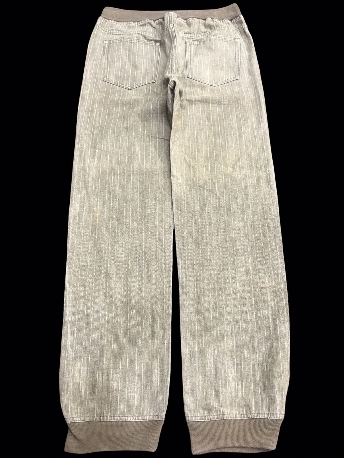 Japanese Brand 💥JAPAN FASHION💥SECGMENT Japan Express Stripe Denim F71 Size US 33 - 2 Thumbnail