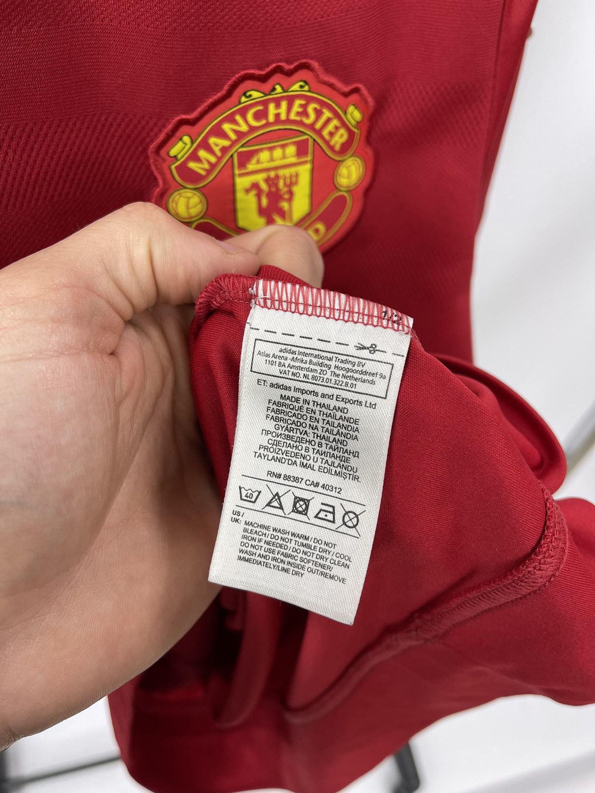 Adidas MANCHESTER UNITED 2015/2016 MEMPHIS JERSEY ADIDAS SIZE S Size US S / EU 44-46 / 1 - 8 Thumbnail