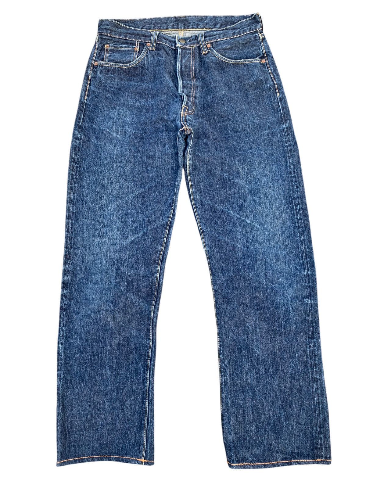 Kapital RARE VINTAGE SUGAR CANE STAR SELVEDGE JAPANESE DENIM Size US 32 / EU 48 - 3 Thumbnail
