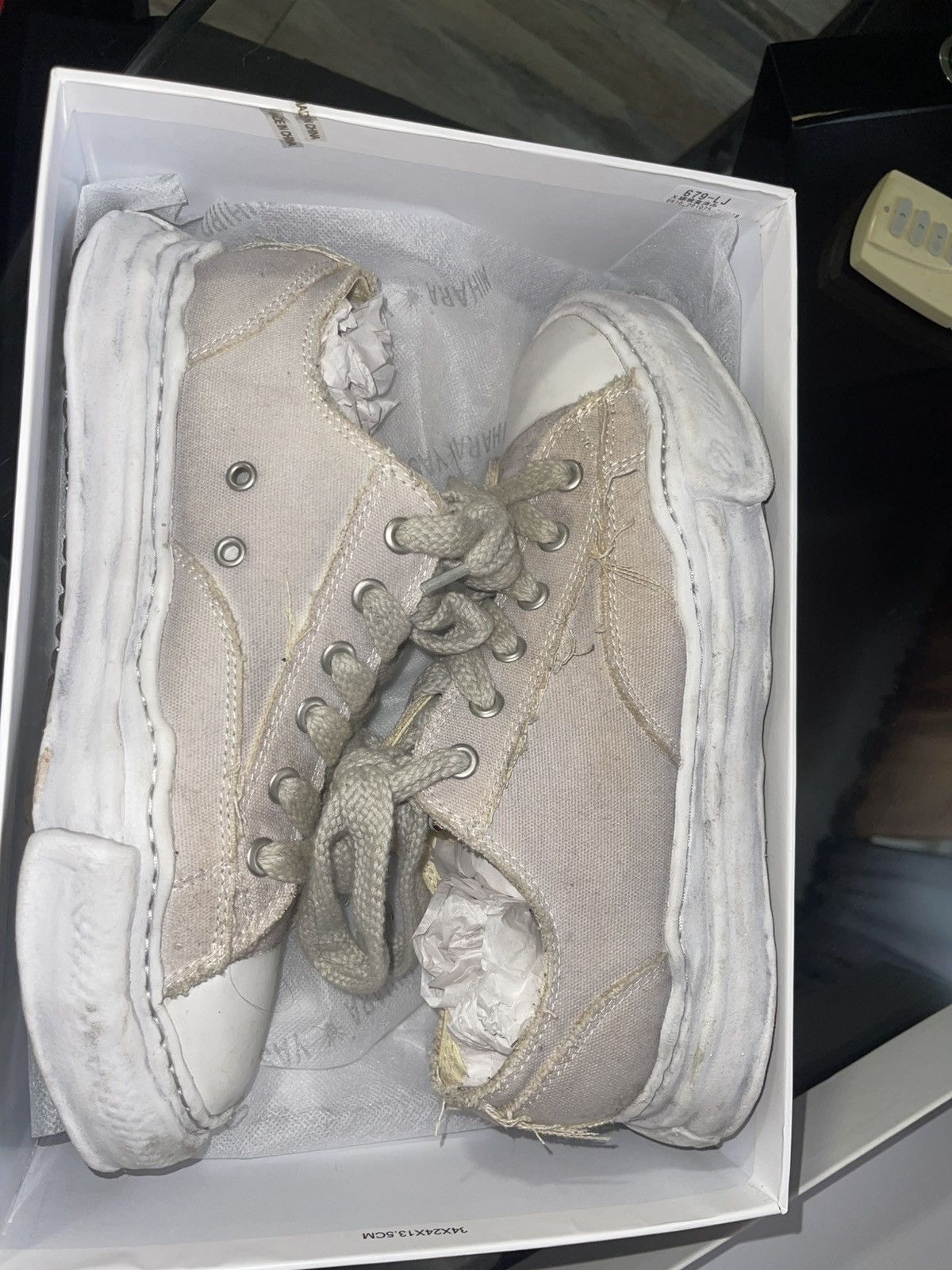 Maison MIHARA YASUHIRO MIHARA YASUHIRO "PETERSON" OG Sole over dyed low-cut Sneaker Size US 10 / EU 43 - 18 Thumbnail