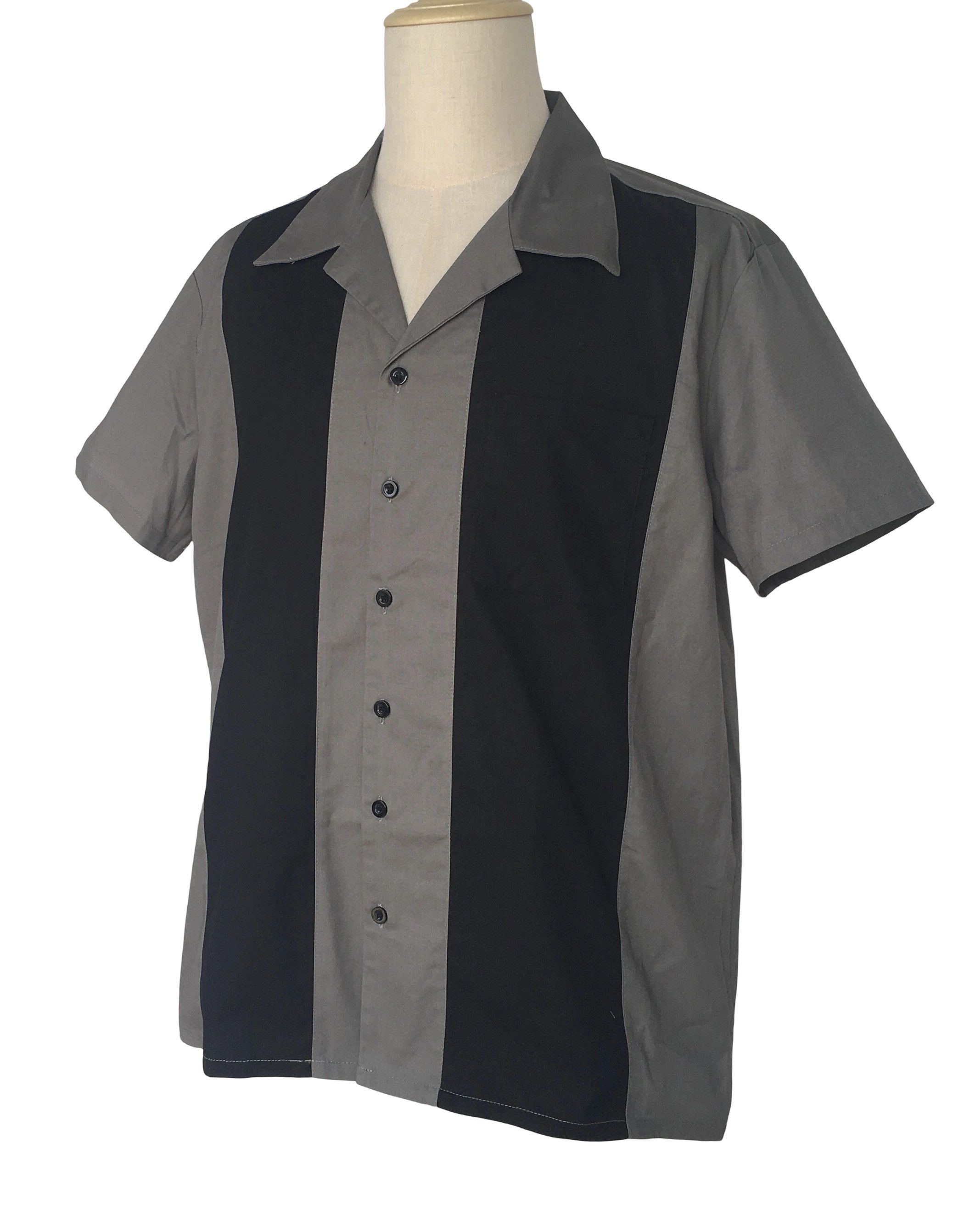 Other Vintage Style Western Shirts Bowling Shirts-gray Size US XXL / EU 58 / 5 - 2 Thumbnail