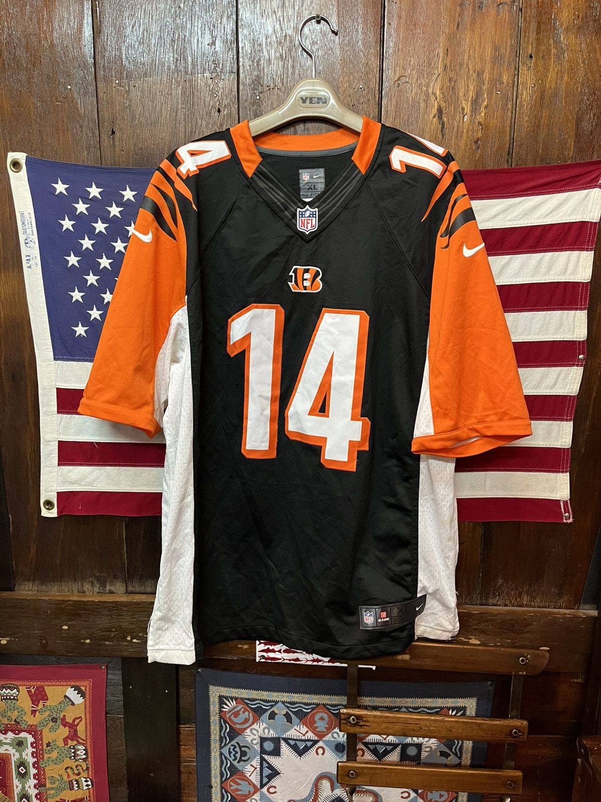Nike Nike Cincinnati Bengals Andy Dalton #14 NFL JERSEY Size US XL / EU 56 / 4 - 1 Thumbnail