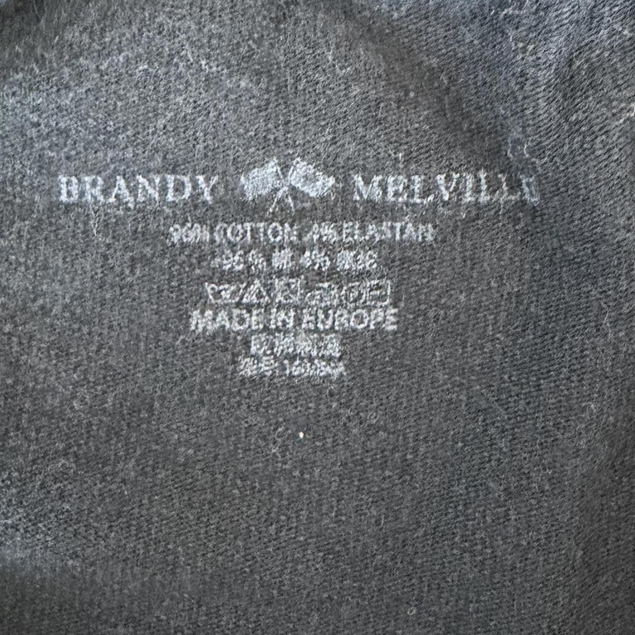 Brandy Melville Brandy Melville Women's black grey Jeans Size 30" / US 8 / IT 44 - 2 Thumbnail
