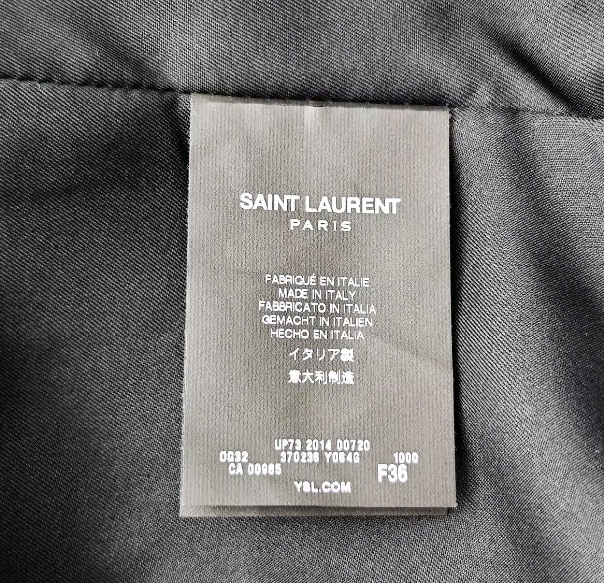 Saint Laurent Paris × Yves Saint Laurent Saint Laurent SLP runway style navy anchor gold button coat Size US S / EU 44-46 / 1 - 5 Thumbnail