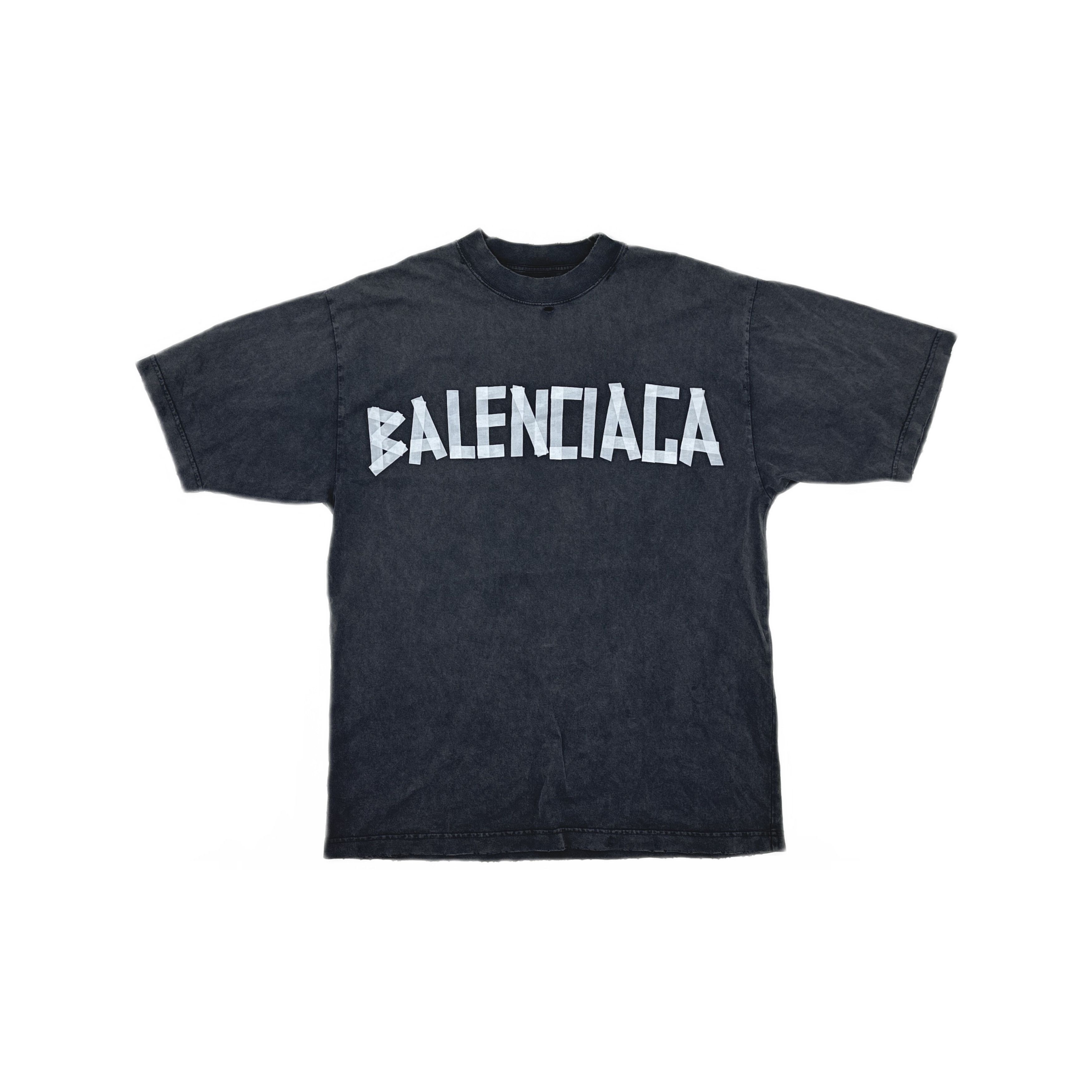 Balenciaga Balenciaga Tape Logo T-Shirt Size XS Size US XS / EU 42 / 0 - 1 Thumbnail