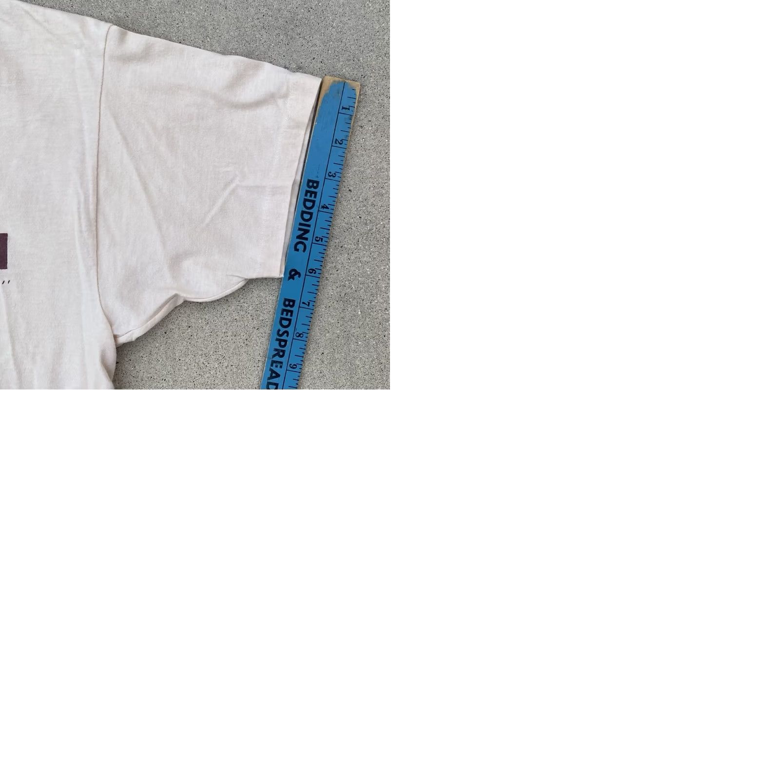 Hanes VINTAGE Hanes T-Shirt Beige 80s Nerd Graphic Print Excelan Excellence In Local Network Technology Men L Adults Short Sleeve Cotton Blend Size US L / EU 52-54 / 3 - 12 Thumbnail