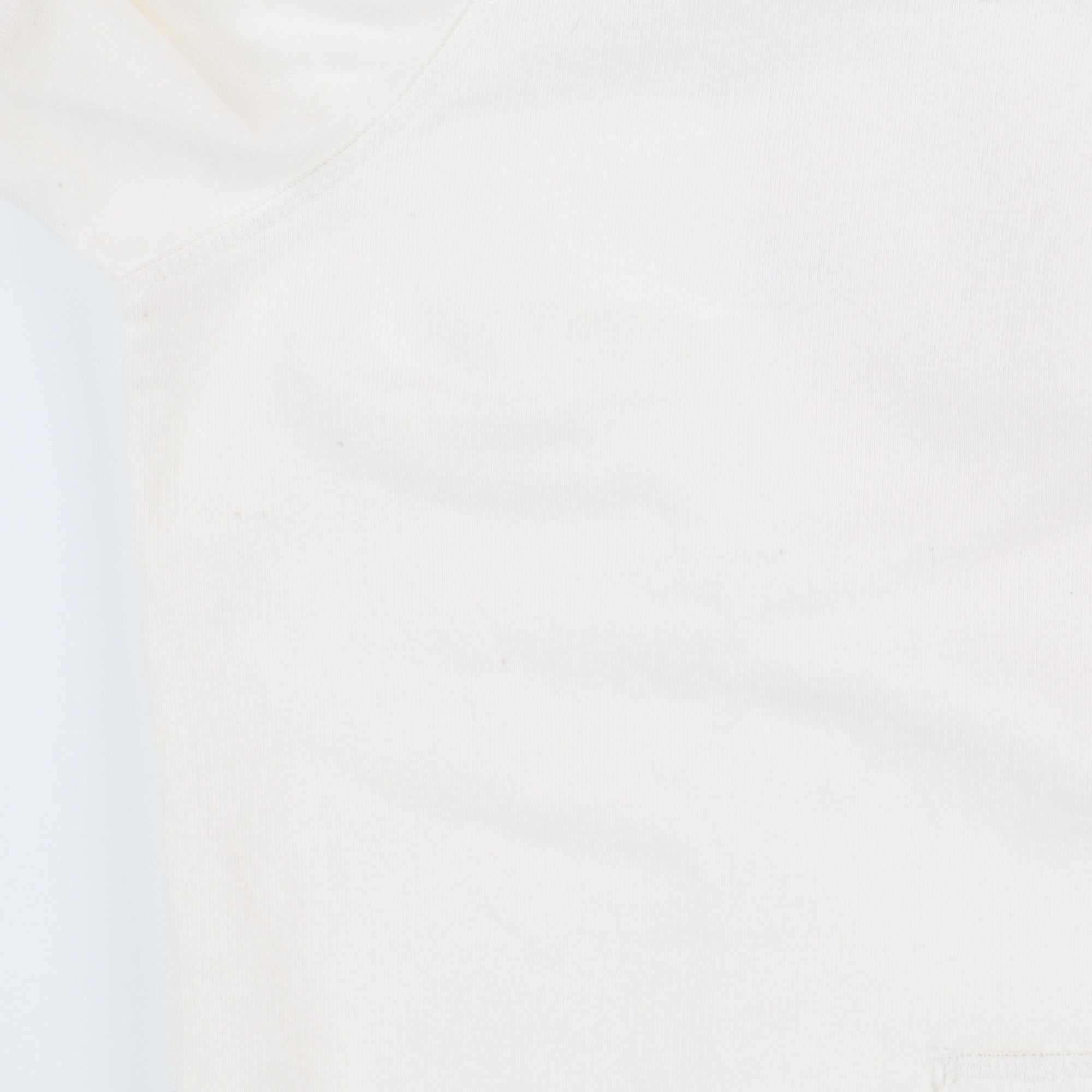 White Valentine Embroidered Logo Hoodie