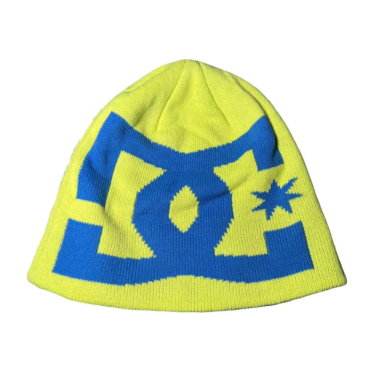 DC Y2k DC Shoes Big Logo Beanie Hat Size ONE SIZE - 1 Thumbnail