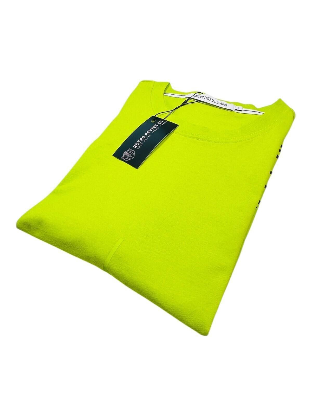 Calvin Klein Calvin Klein Jeans T-Shirt Men's UK Size L Green Bright Size US L / EU 52-54 / 3 - 7 Thumbnail