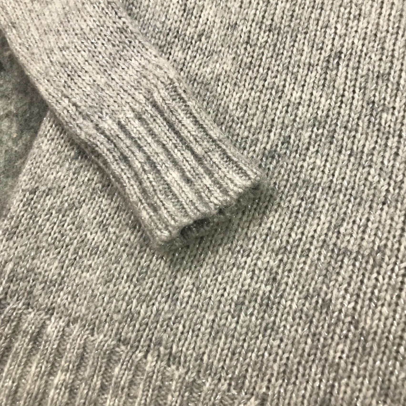 American Eagle Outfitters American Eagle Outfitters Sweater Shirt Womens XS Gray Knit Acrylic Nylon Wool Alpaca Blend Crew Neck Pullover Size XS / US 0-2 / IT 36-38 - 5 Thumbnail
