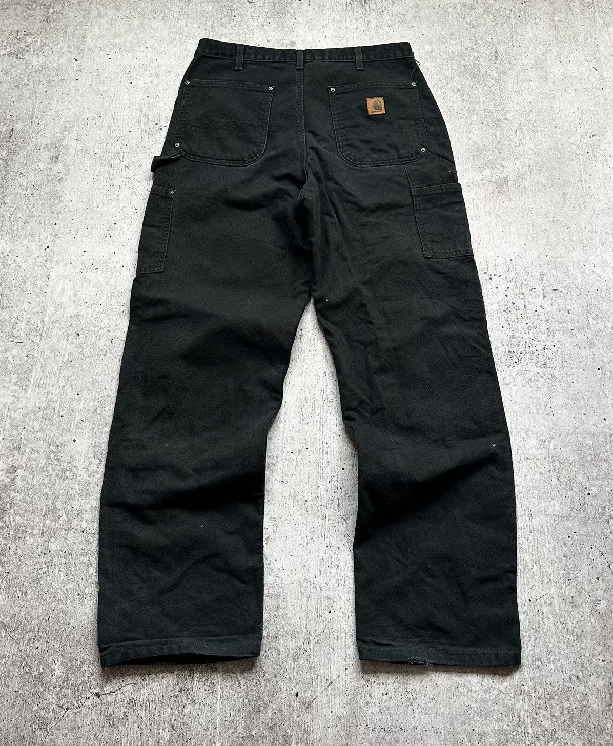 Carhartt Carhartt WIP Double Knee Distressed Vintage Denim Pants Size US 34 / EU 50 - 1 Thumbnail