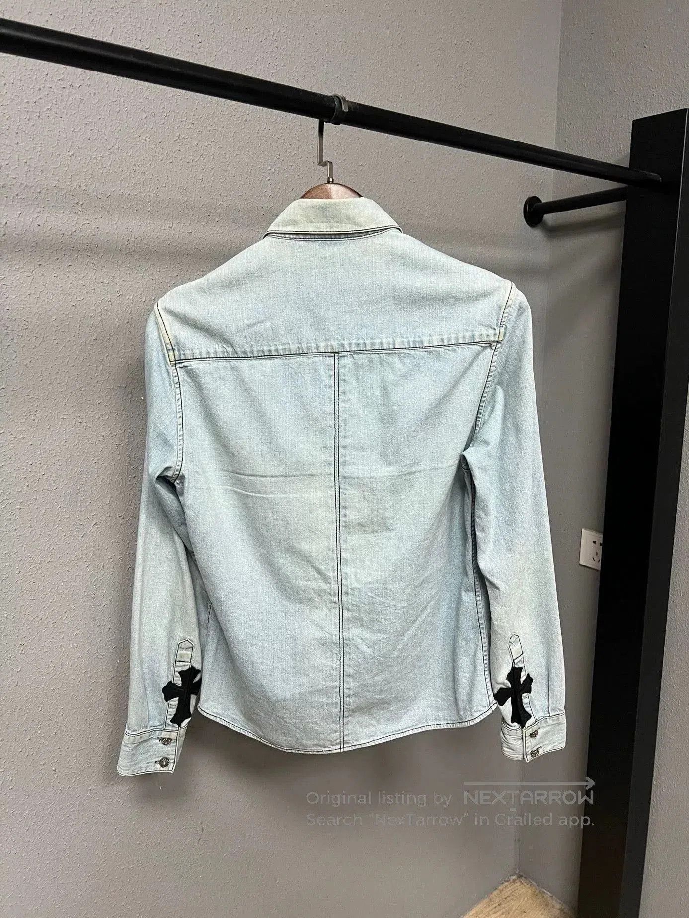 Chrome Hearts chrome hearts cross denim shirt. Size US S / EU 44-46 / 1 - 2 Thumbnail