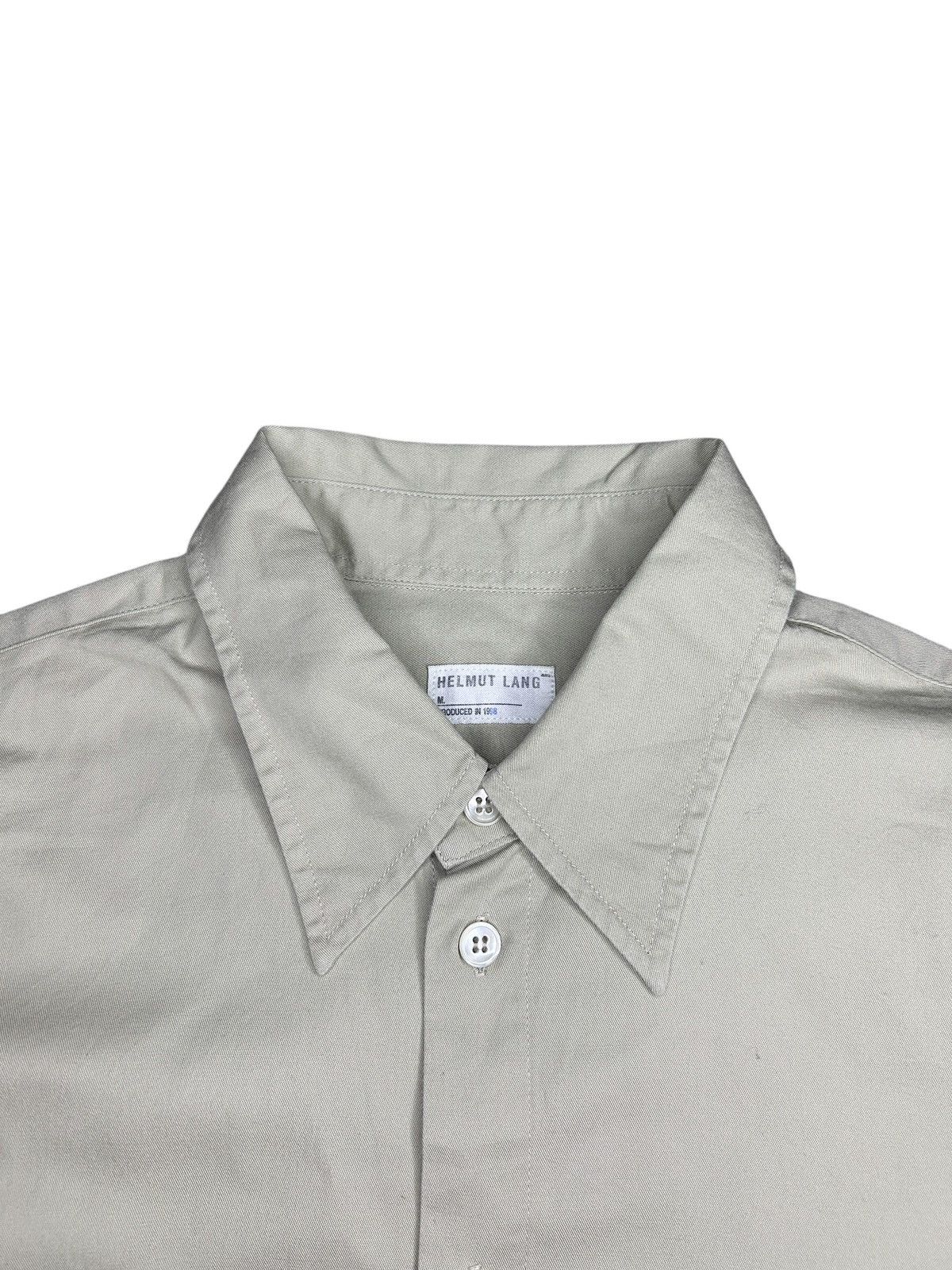 Helmut Lang S/S 98 Military Stripe Shirt Size US S / EU 44-46 / 1 - 3 Thumbnail