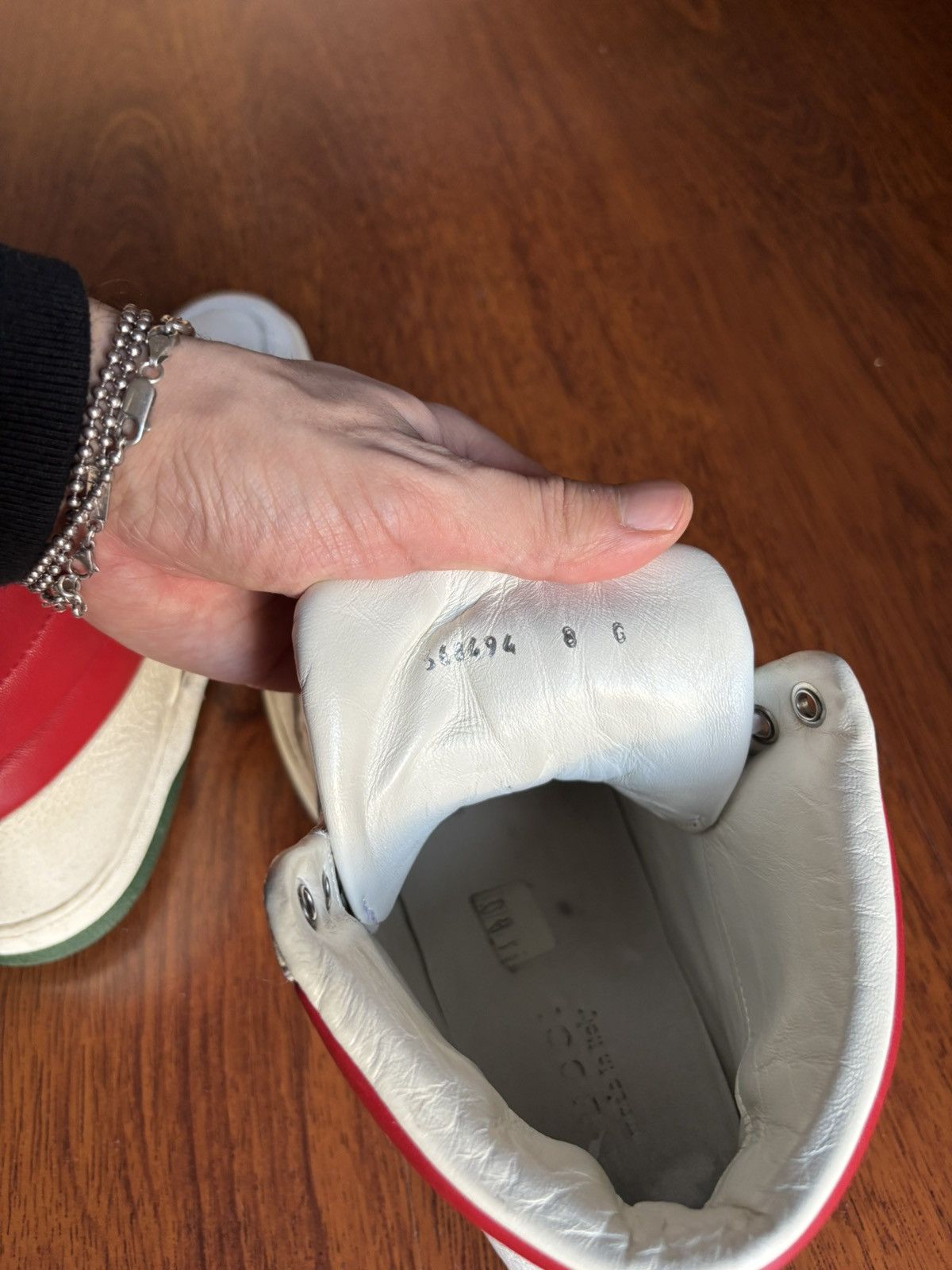 Gucci Gucci Praga karibu leather sneakers Size US 8 / EU 41 - 9 Thumbnail
