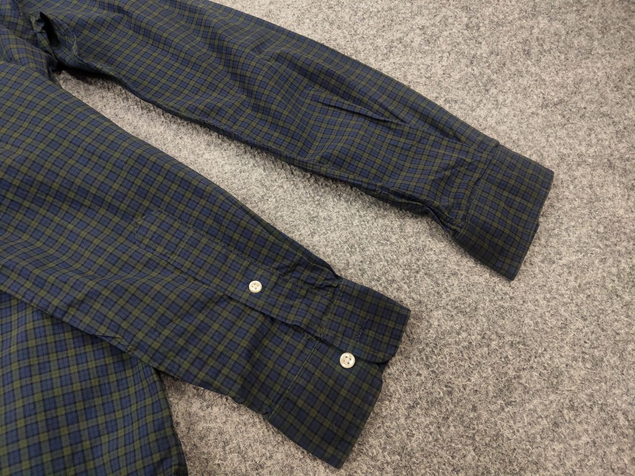 Polo Ralph Lauren Vintage Polo Ralph lauren Blue Check Button Flannel Shirt Size US M / EU 48-50 / 2 - 5 Thumbnail