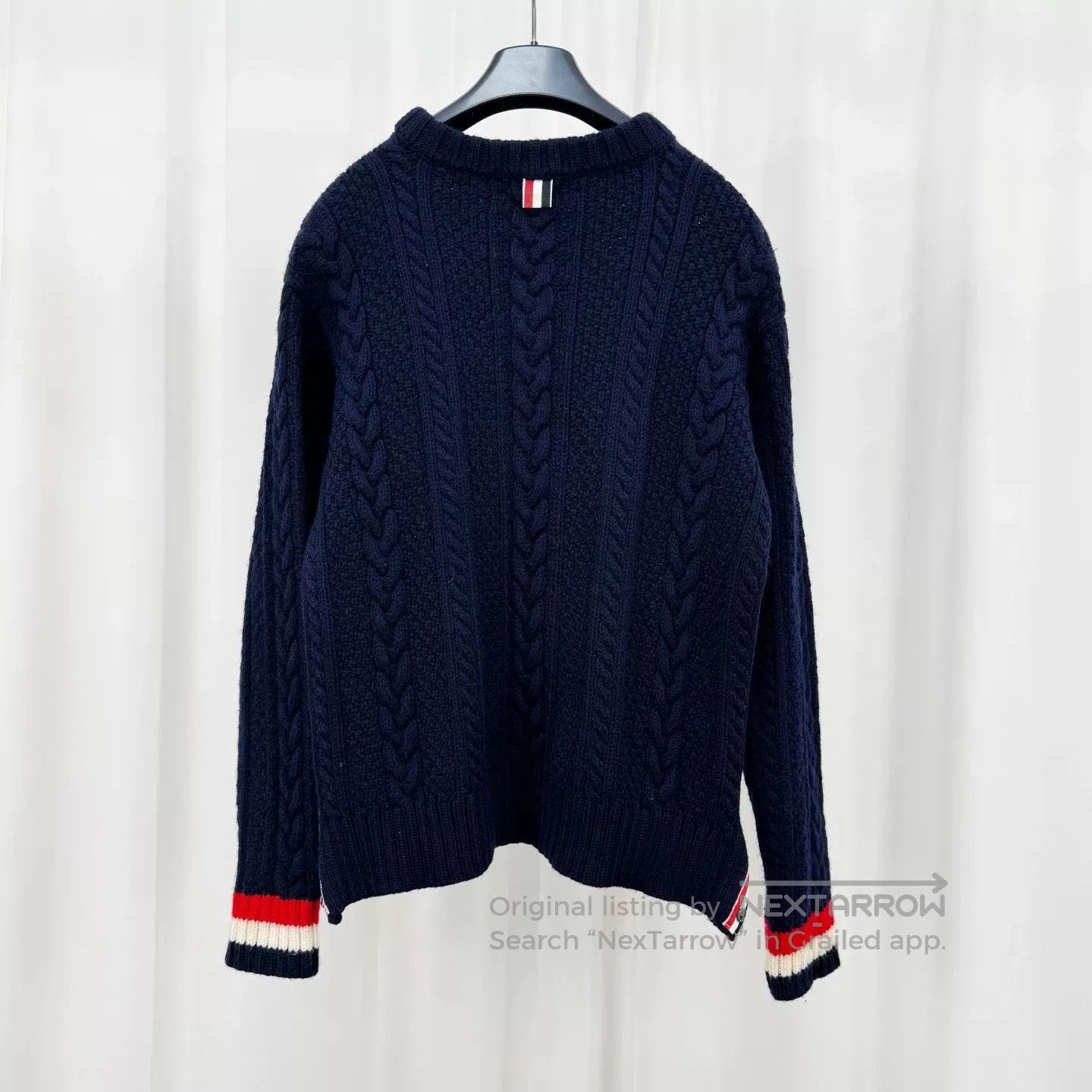 Thom Browne thom browne cable knit wool sweater. Size US S / EU 44-46 / 1 - 2 Thumbnail