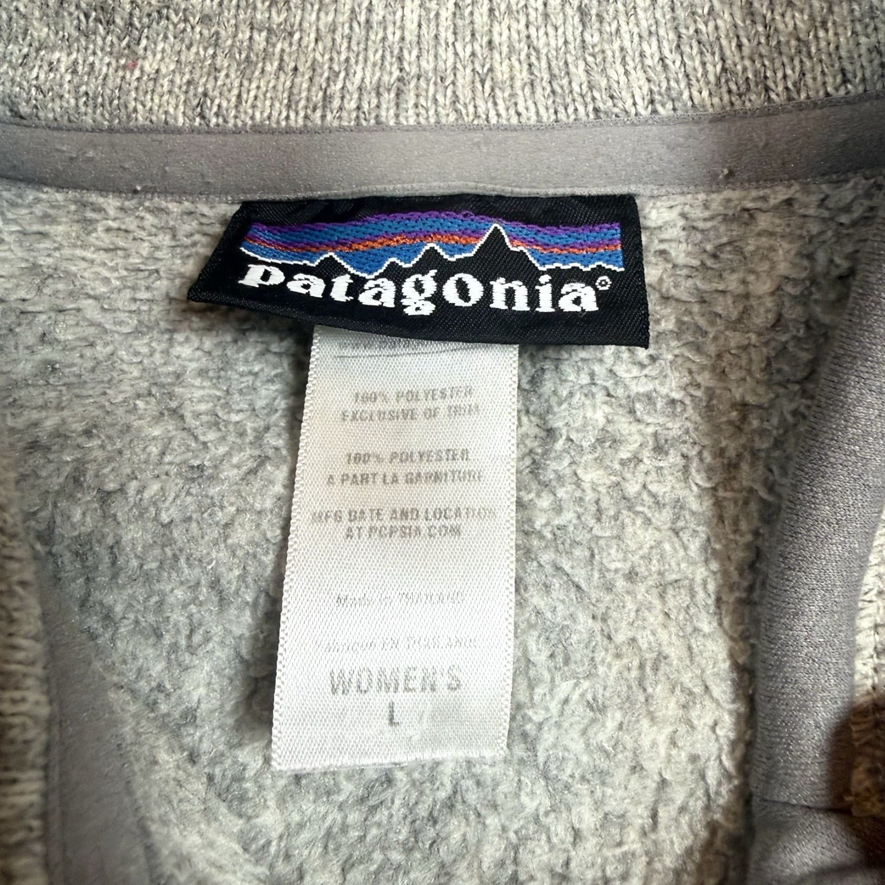 Patagonia Patagonia Better Sweater Full Zip Jacket Women's L Gray Gorpcore Size L / US 10 / IT 46 - 5 Thumbnail
