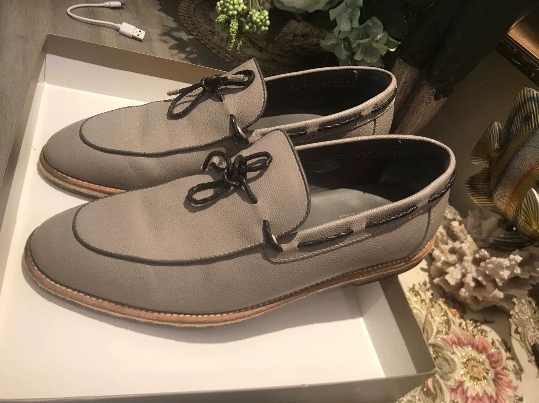 Gianfranco Ferre Ferre Authentic Italian Leather Boat Shoes 40 Size US 7 / EU 40 - 1 Thumbnail