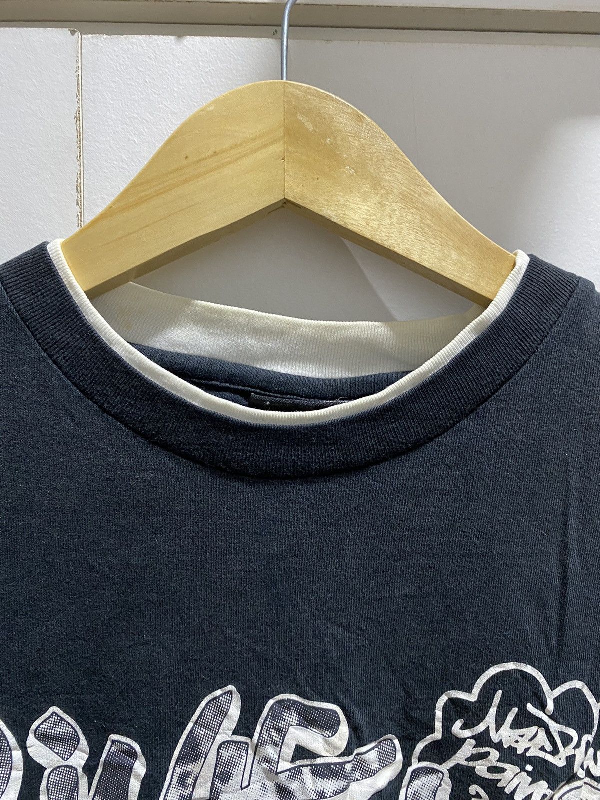 If Six Was Nine × Japanese Brand × Le Grande Bleu (L.G.B.) 2000s Oblo Street Culture Graffiti Poem Double Layers lgb Size US M / EU 48-50 / 2 - 6 Thumbnail