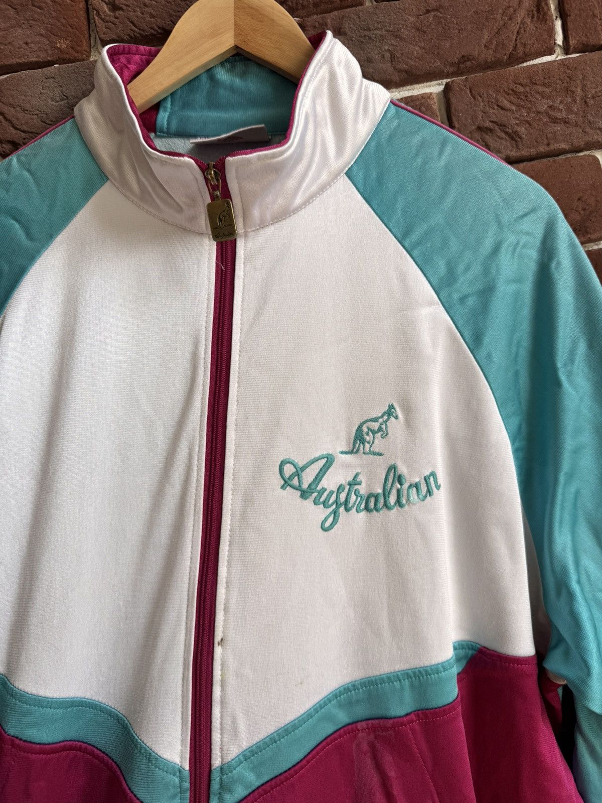 Vintage Vintage Australian 90s Tracksuit Jacket Grail Gabber Wear Size US M / EU 48-50 / 2 - 8 Thumbnail