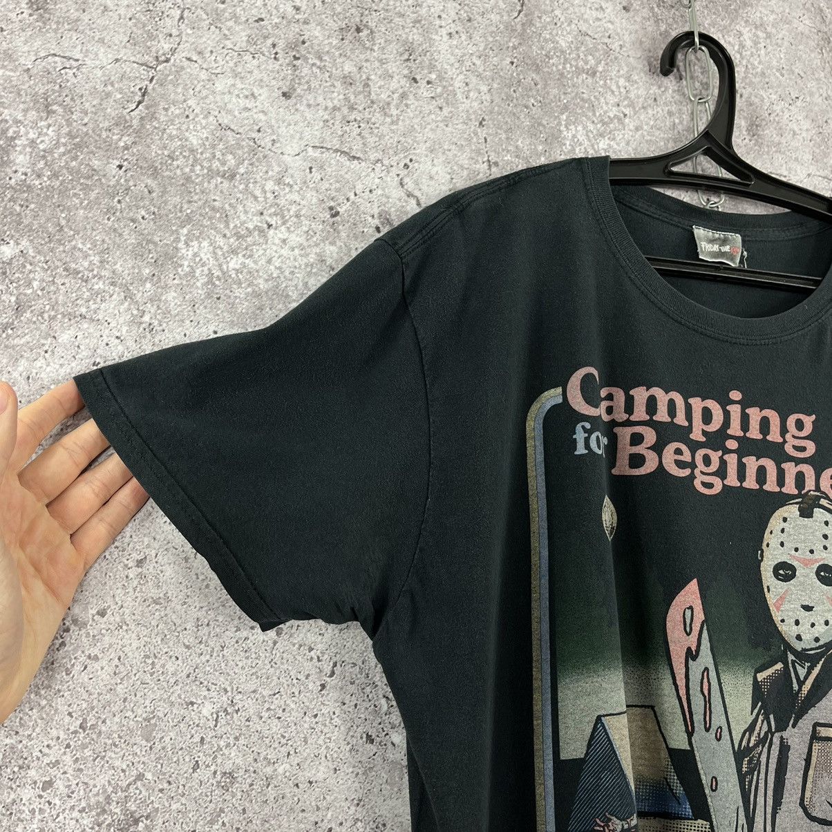 Gildan Friday The 13th Tee Camping for Beginners Camp Crystal Lake Size US XL / EU 56 / 4 - 3 Thumbnail