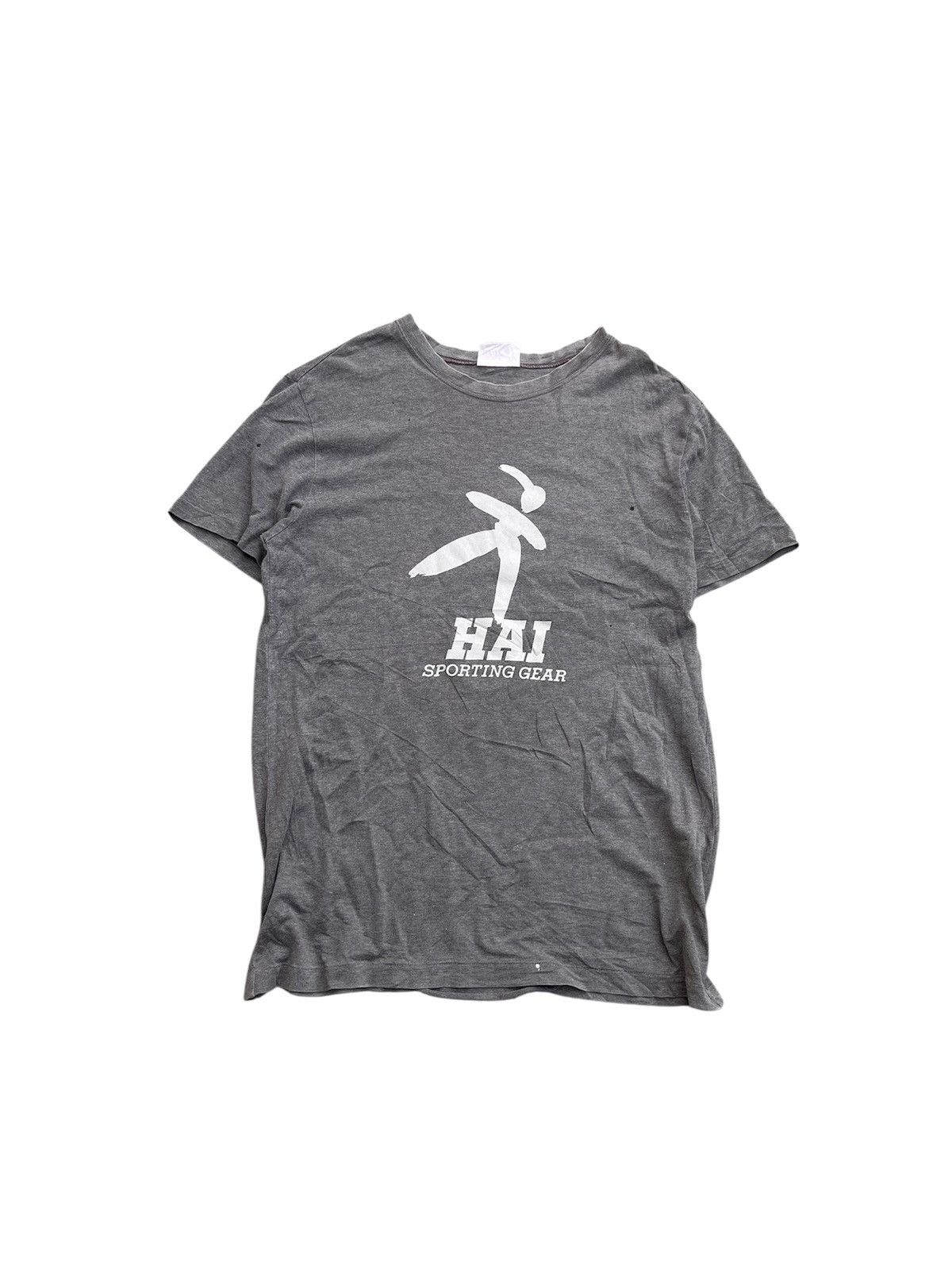 ISSEY MIYAKE HAI SPORTING GEAR LOGO TEE