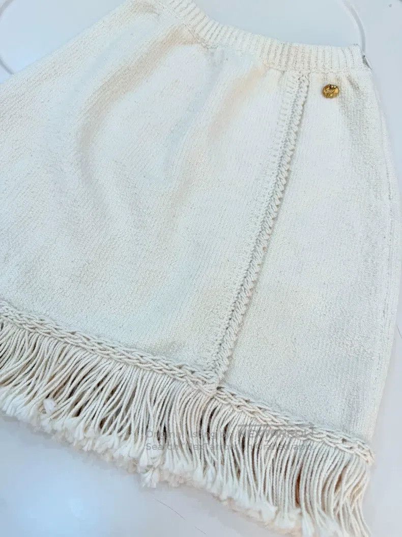 Chanel Chanel Greek Series Goddess Tassel Skirt Size 24" / US 00 / IT 34 - 4 Thumbnail