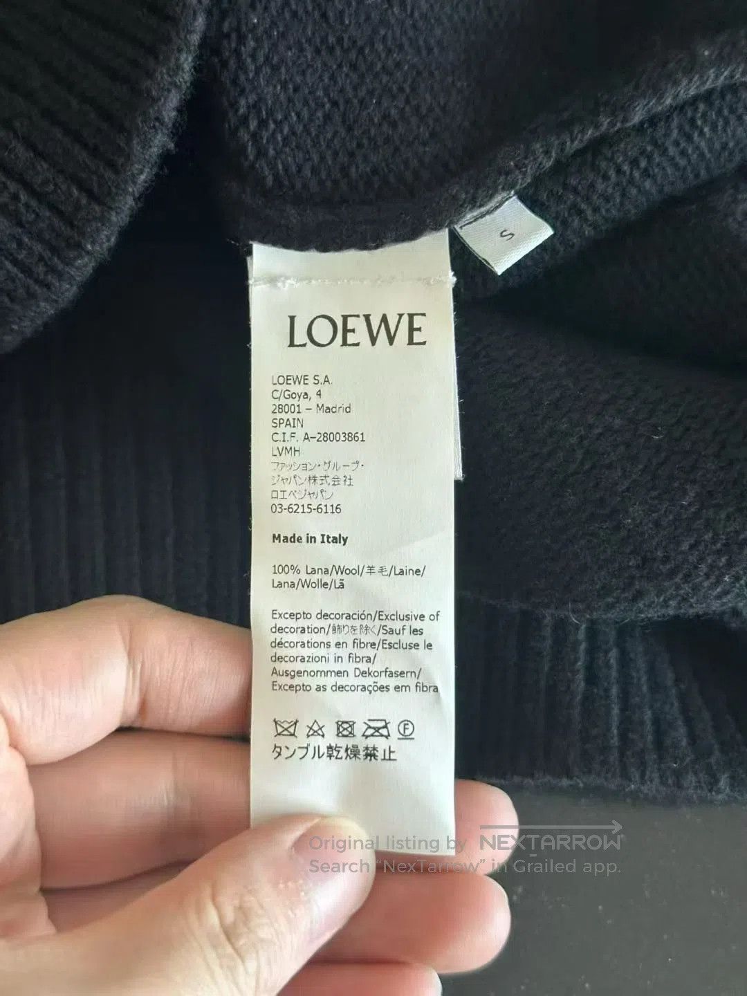 Loewe Loewe Sweater| Size US S / EU 44-46 / 1 - 5 Thumbnail