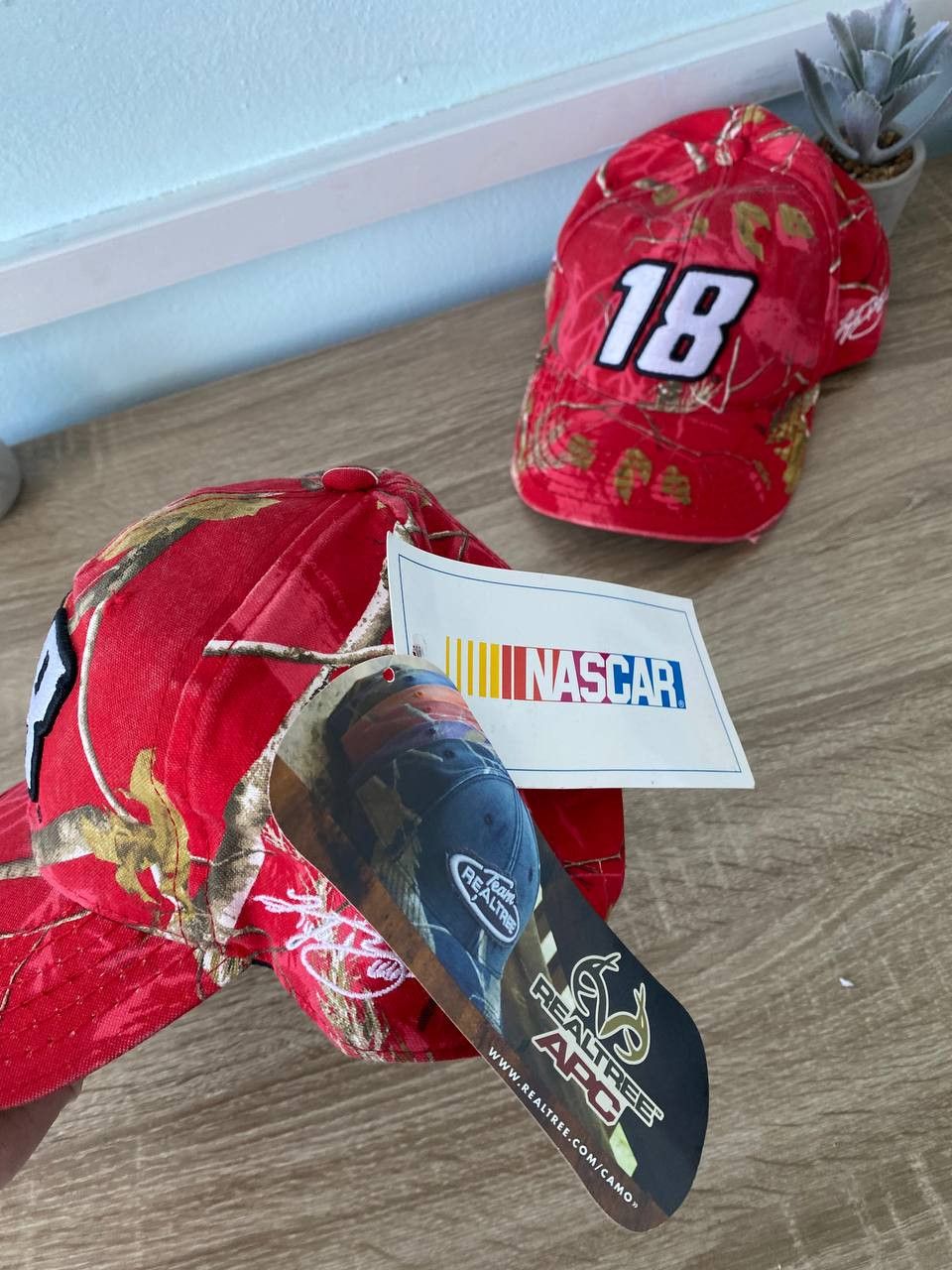 NASCAR × Realtree Realtree cap Nascar het camo style Y2k Kyle Busch 18 Size ONE SIZE - 3 Thumbnail