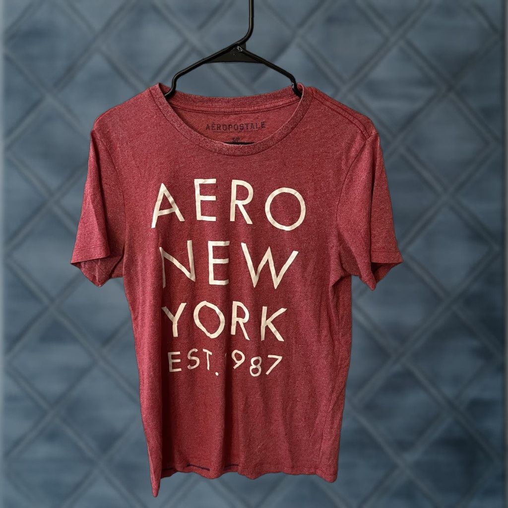 Aeropostale VINTAGE Aeropostale T-Shirt Shirt Mens S Red Logo Graphic Tee 90s Concert Casual Brand Aeropostale Mens S Red Size US S / EU 44-46 / 1 - 1 Thumbnail