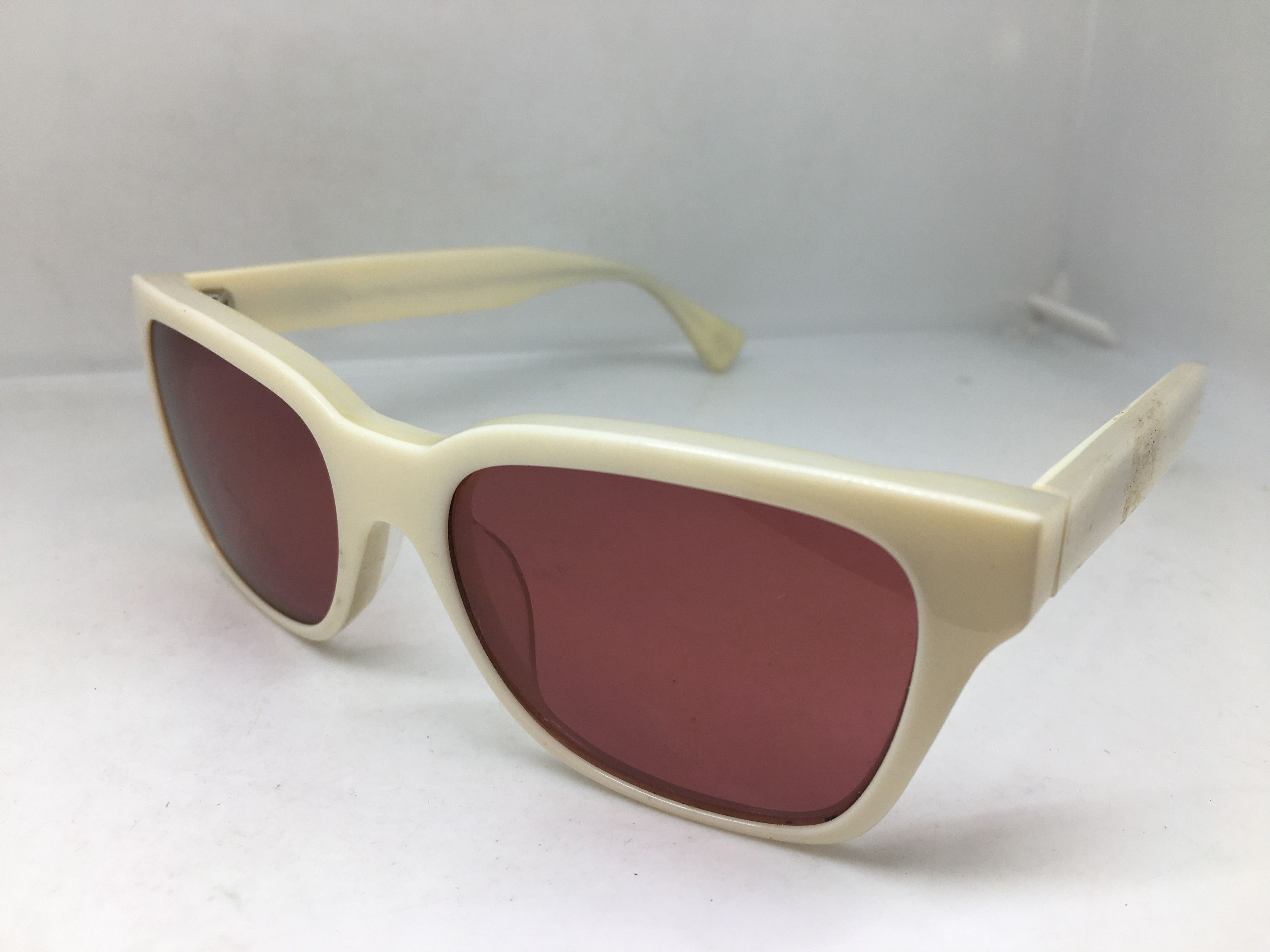 Other Handmade Ivory White Acetate Sunglasses Frame Size ONE SIZE - 3 Thumbnail