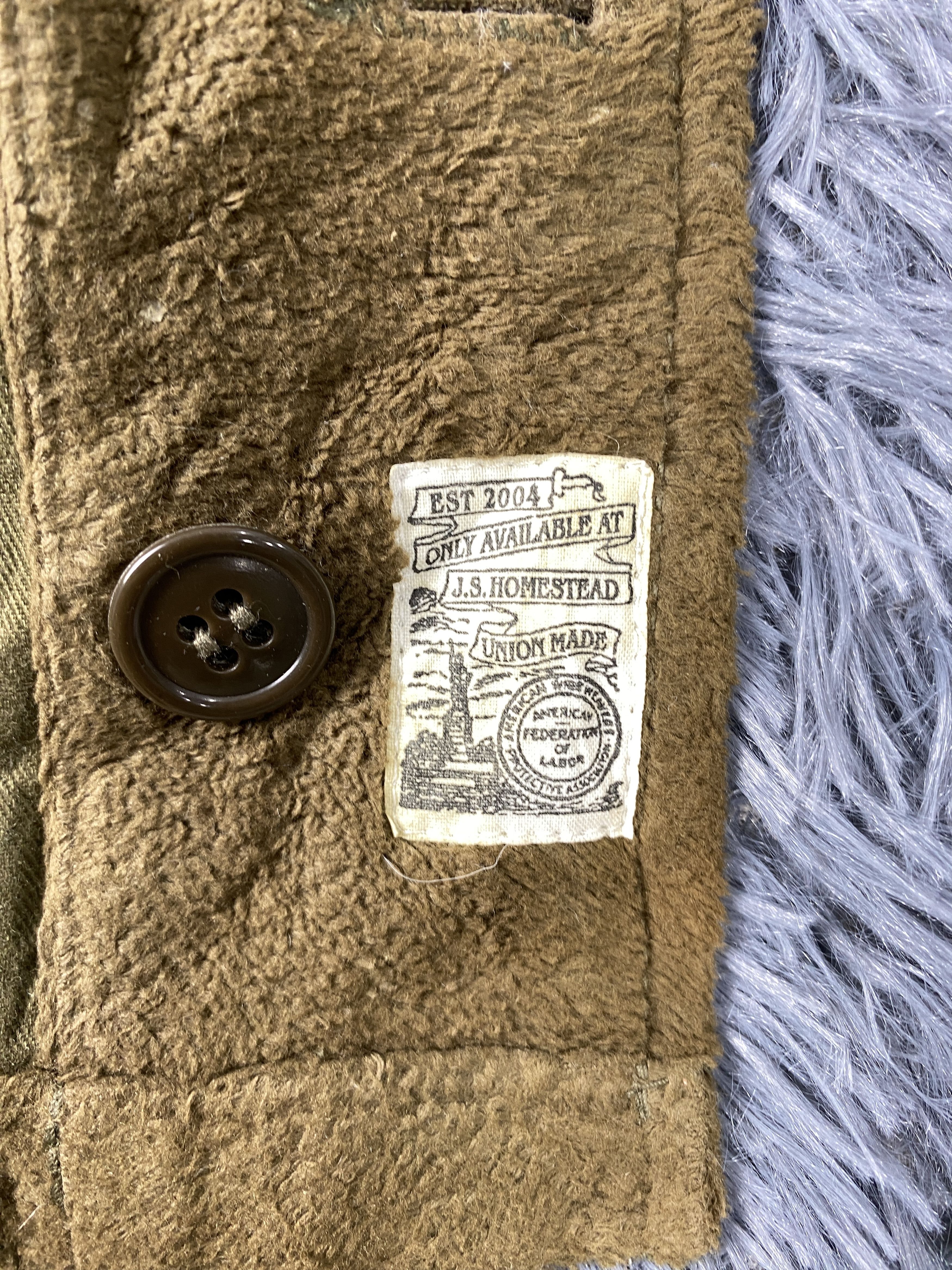 J.S. Homestead Vintage J.S Homestead Corduroy Fleece Jacket K0049 Size US S / EU 44-46 / 1 - 9 Thumbnail