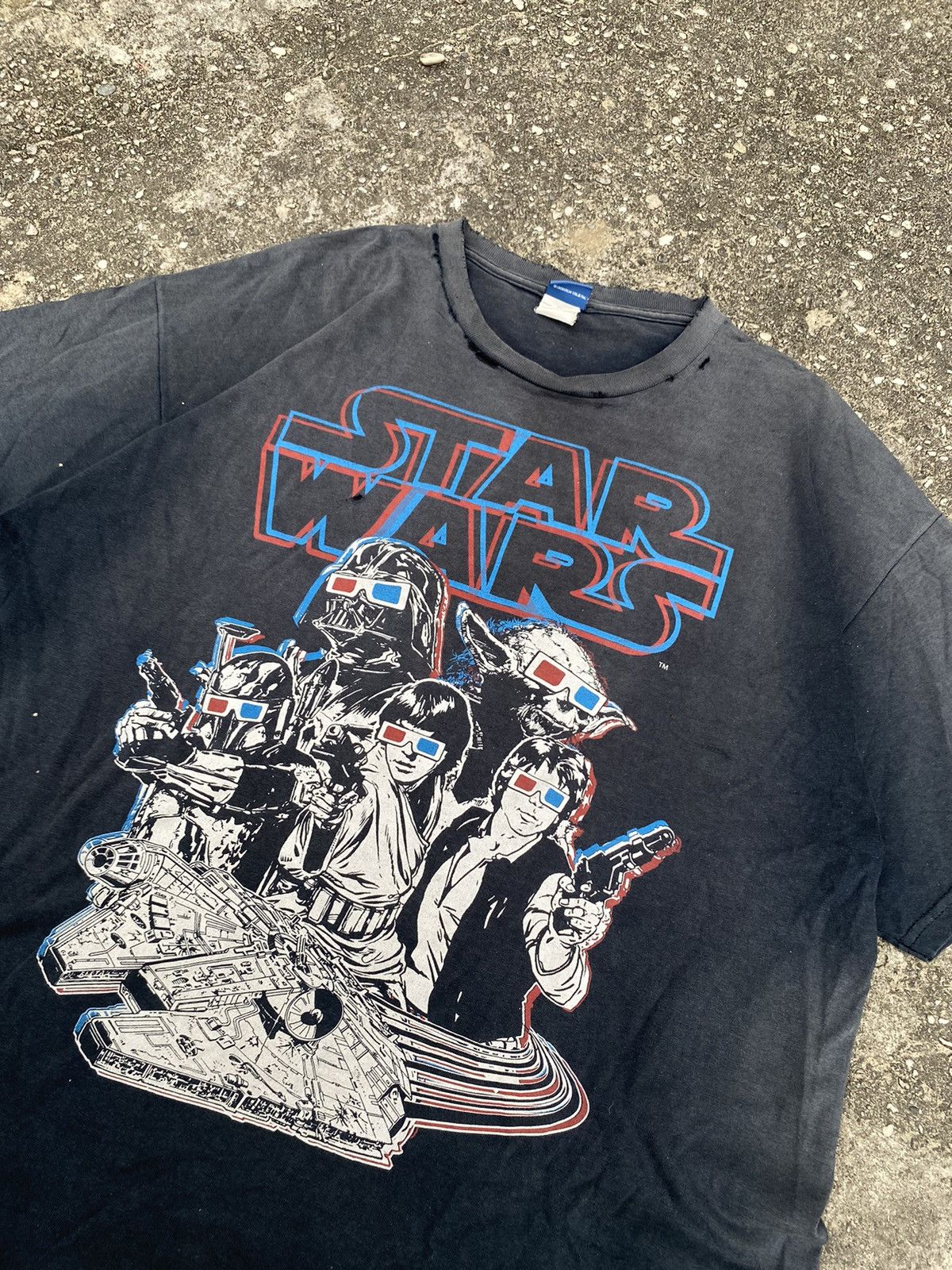 Star Wars Vintage Star Wars Tee Size US XL / EU 56 / 4 - 2 Thumbnail
