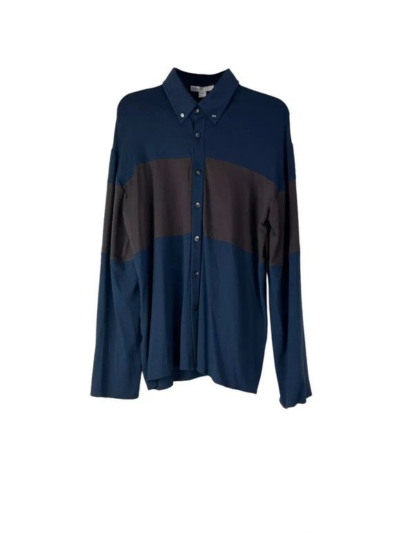Other Blue and dark gray stripe button down Size US M / EU 48-50 / 2 - 1 Thumbnail